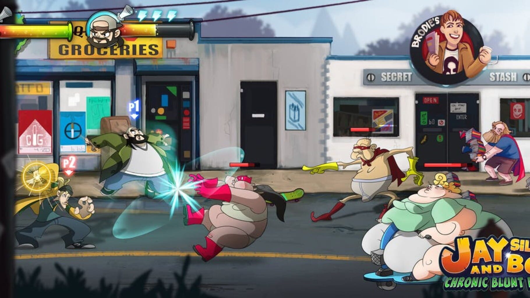 Screenshot for Jay and Silent Bob: Chronic Blunt Punch