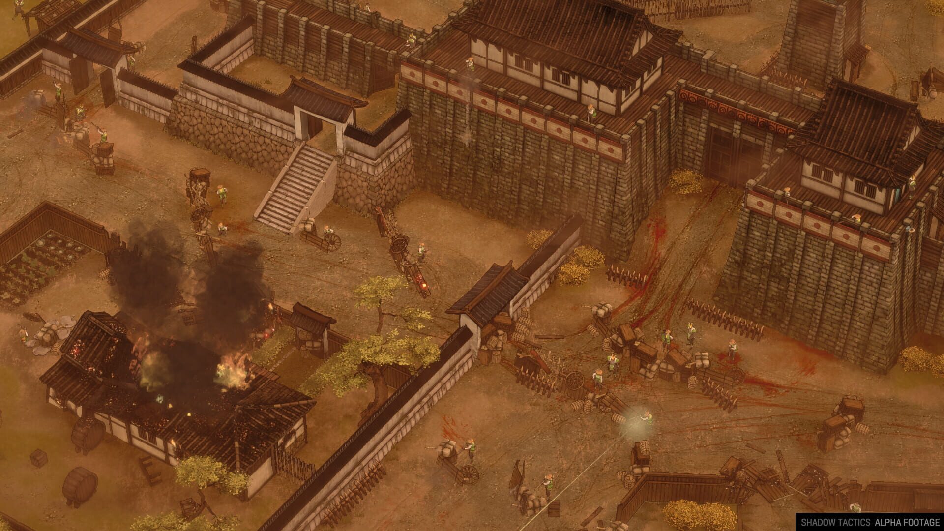 Screenshot for Shadow Tactics: Blades of the Shogun