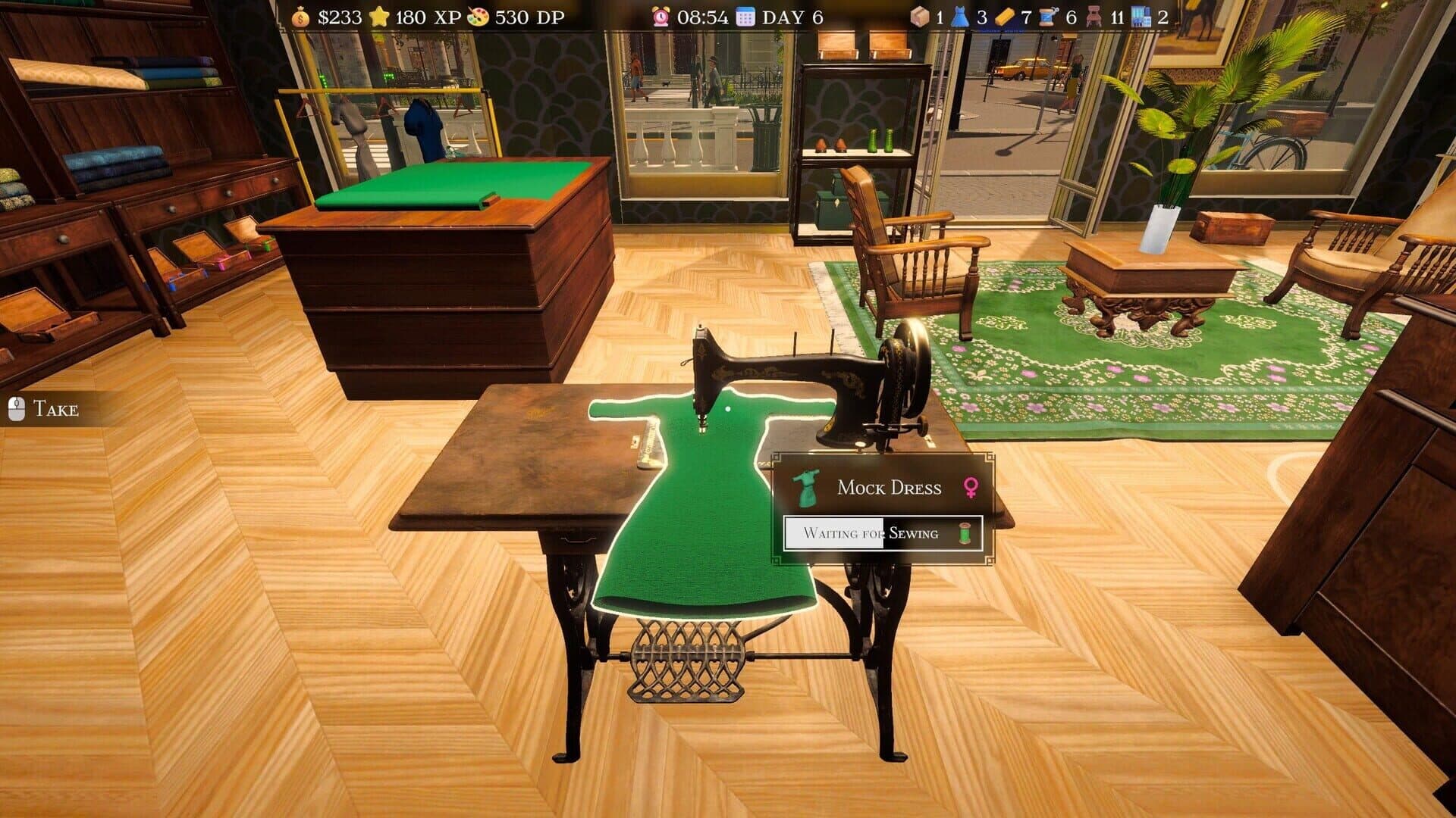 Screenshot for Tailor Simulator