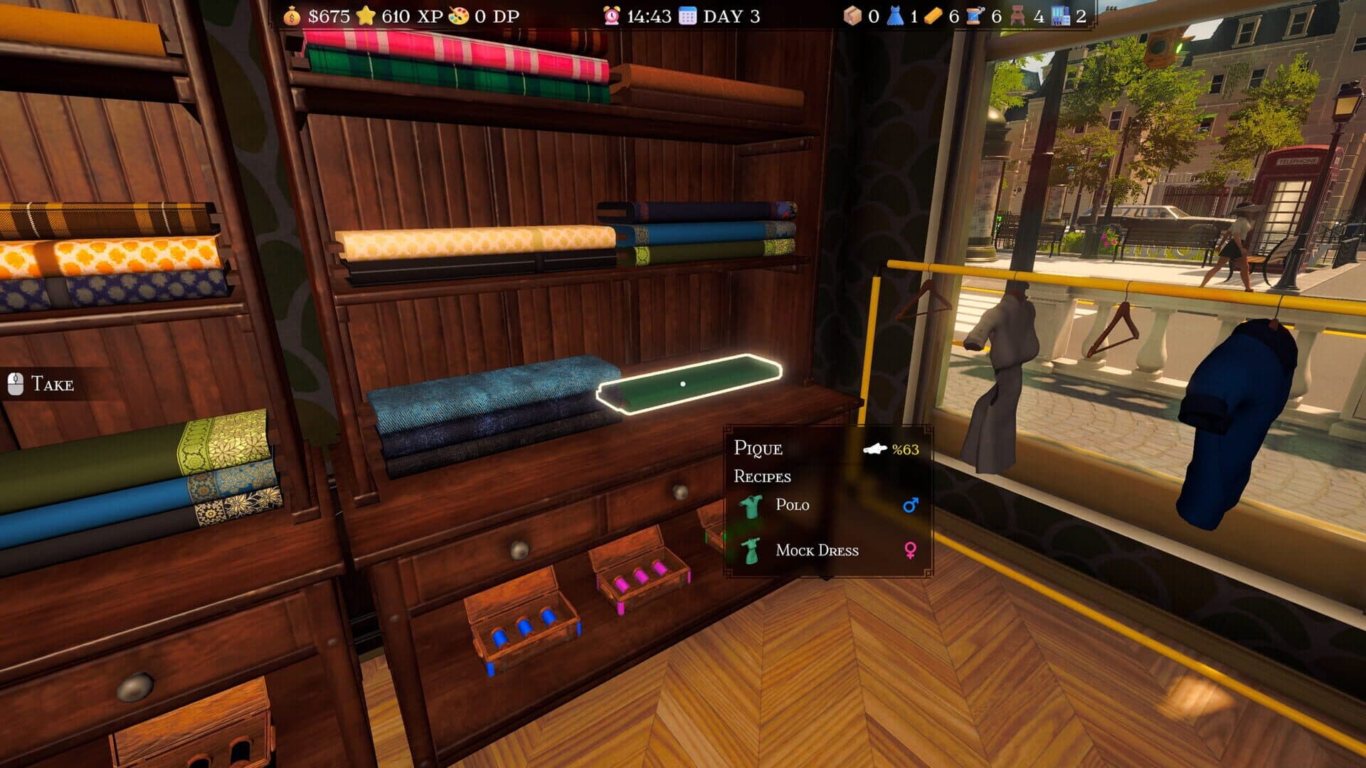 Screenshot for Tailor Simulator