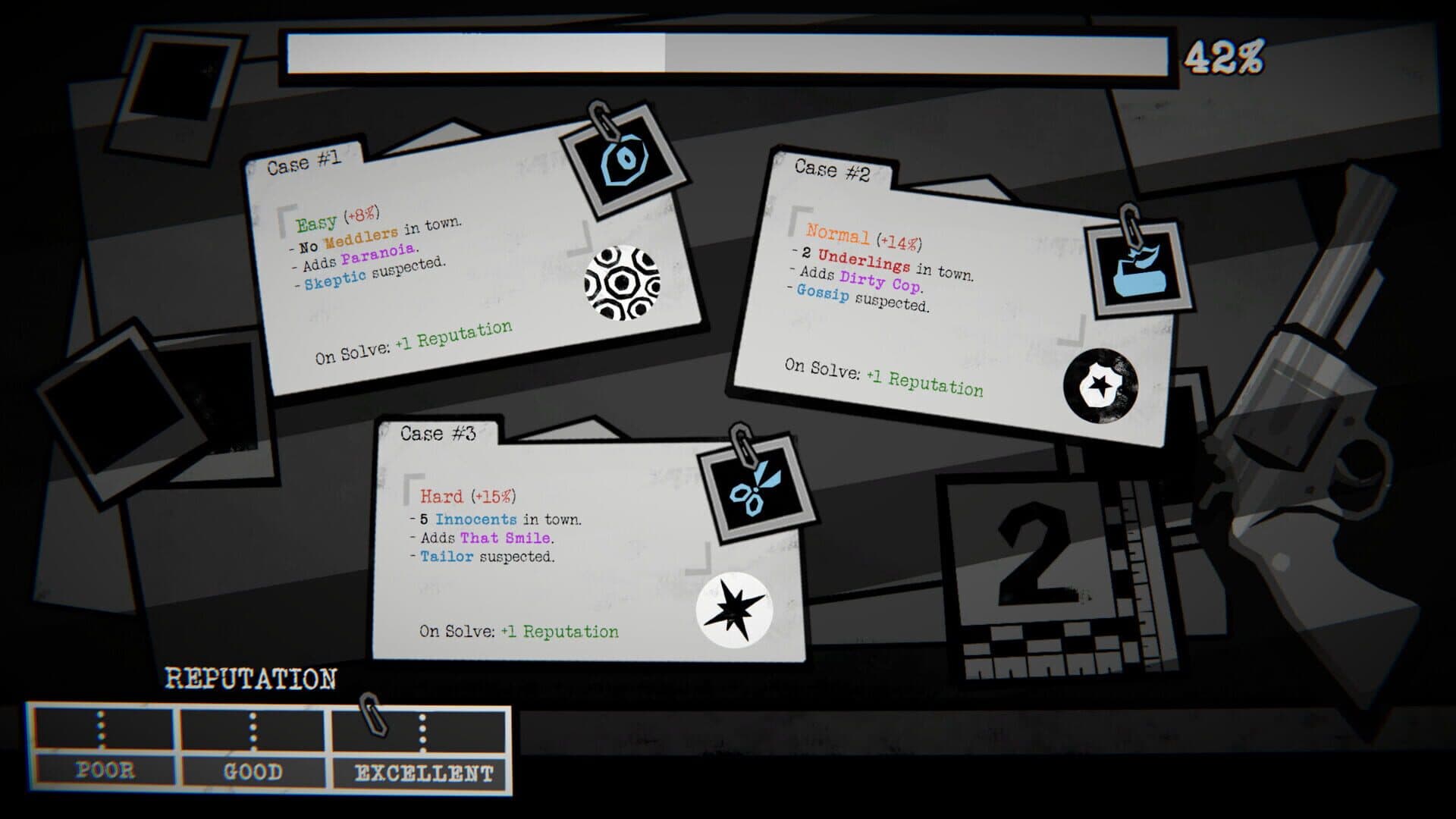 Screenshot for Dupery: A Game of Solo Deduction
