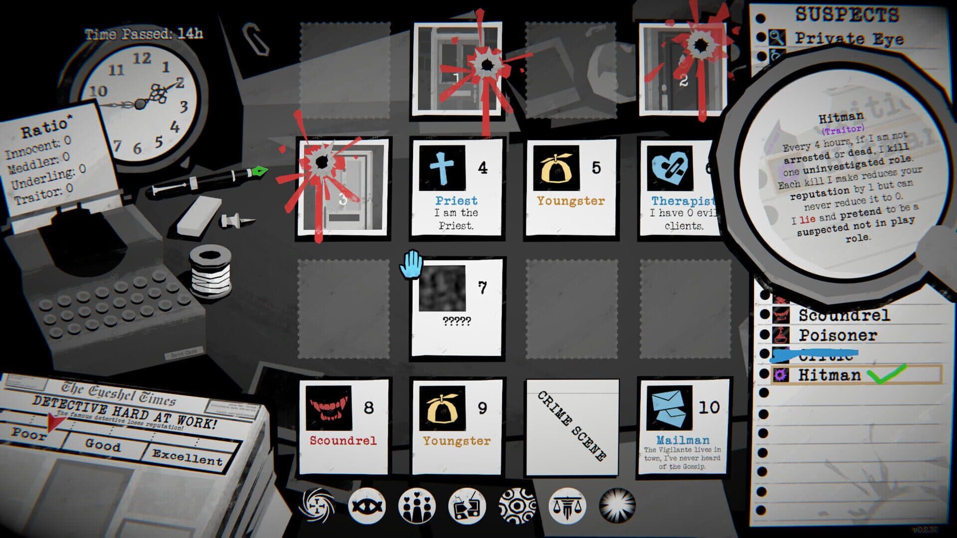Screenshot for Dupery: A Game of Solo Deduction