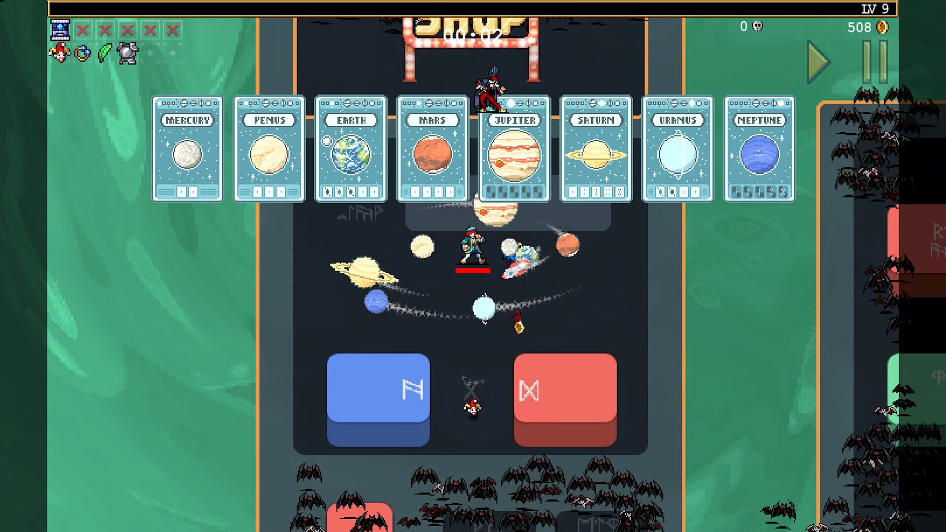 Screenshot for Vampire Survivors: Ante Chamber