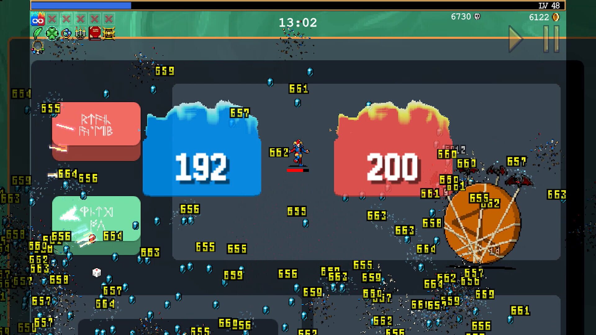 Screenshot for Vampire Survivors: Ante Chamber