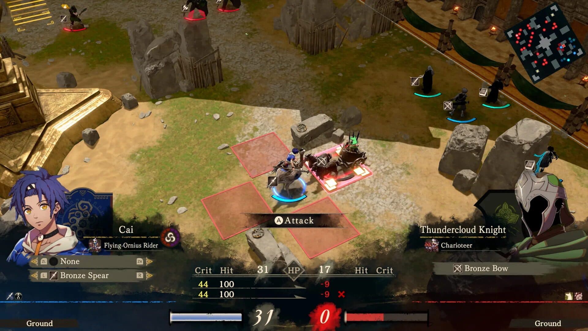 Screenshot for Fire Emblem: Fortune's Weave