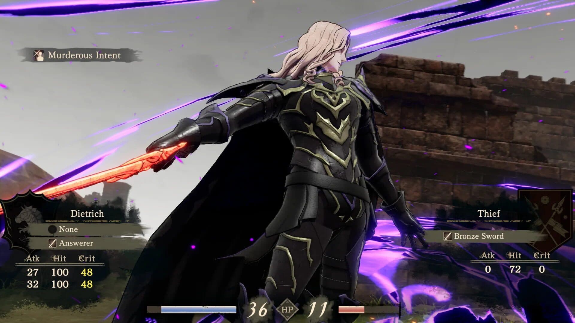 Screenshot for Fire Emblem: Fortune's Weave