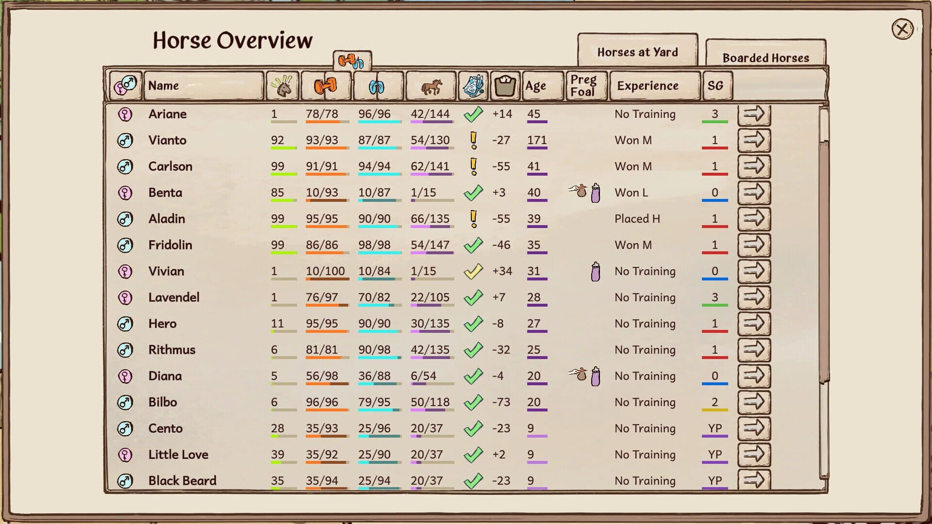 Screenshot for Horses of Hoofprint Bay
