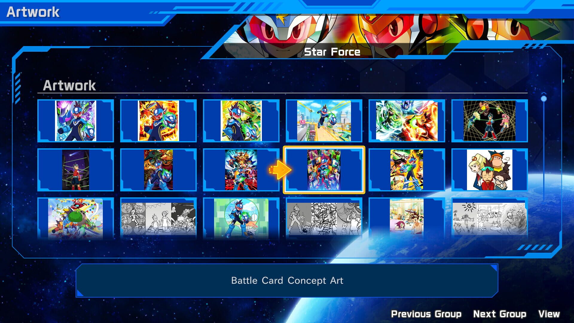 Screenshot for Mega Man Star Force: Legacy Collection