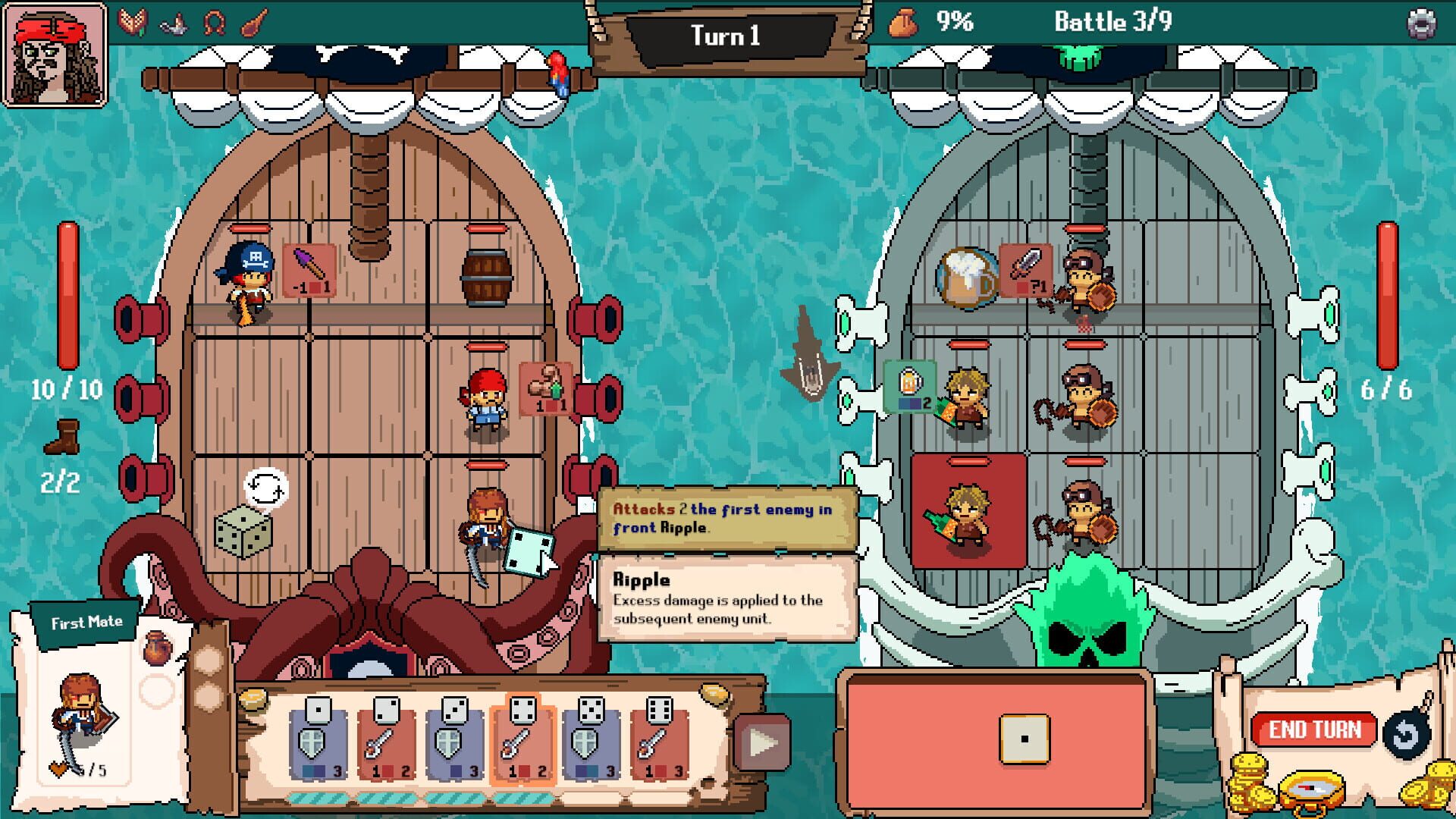 Screenshot for DeckWrecking Pirates