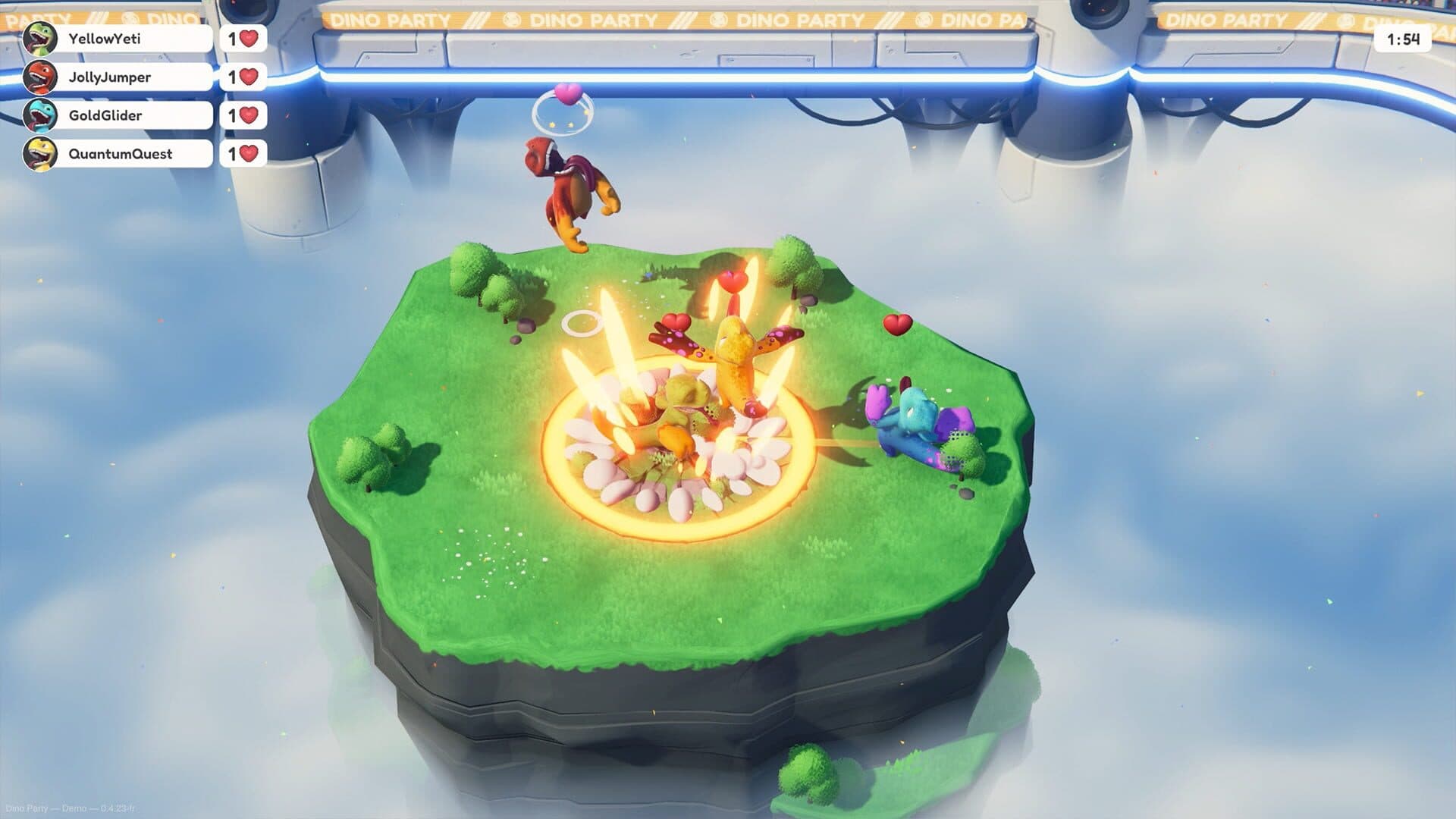 Screenshot for Dino Party