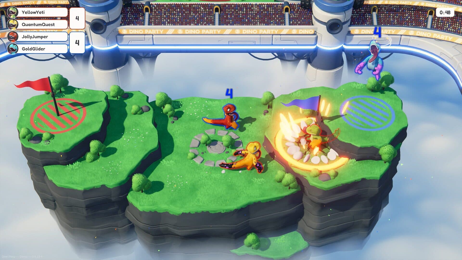 Screenshot for Dino Party