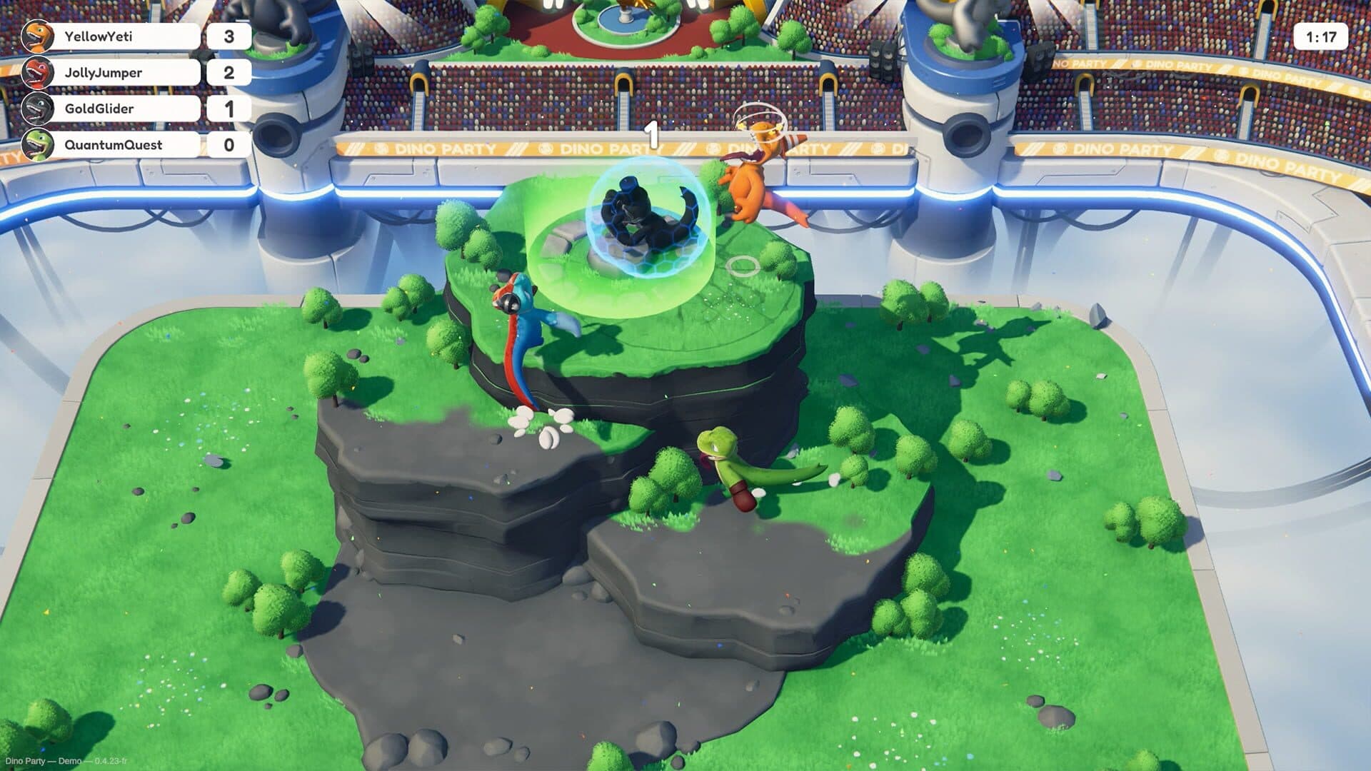 Screenshot for Dino Party