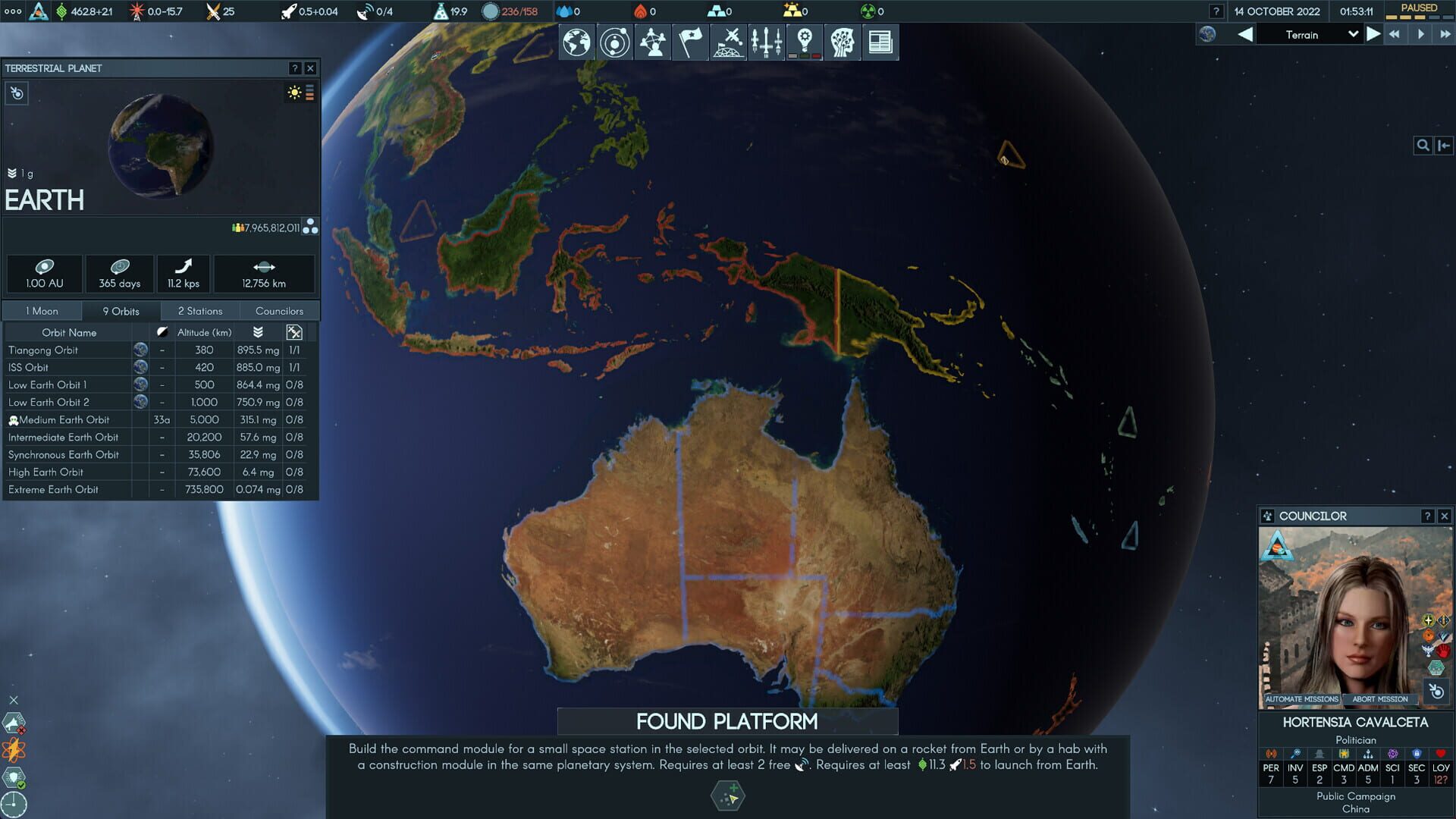 Screenshot for Terra Invicta