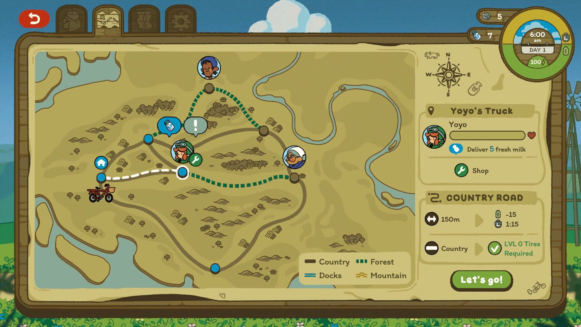 Screenshot for Milki Delivery
