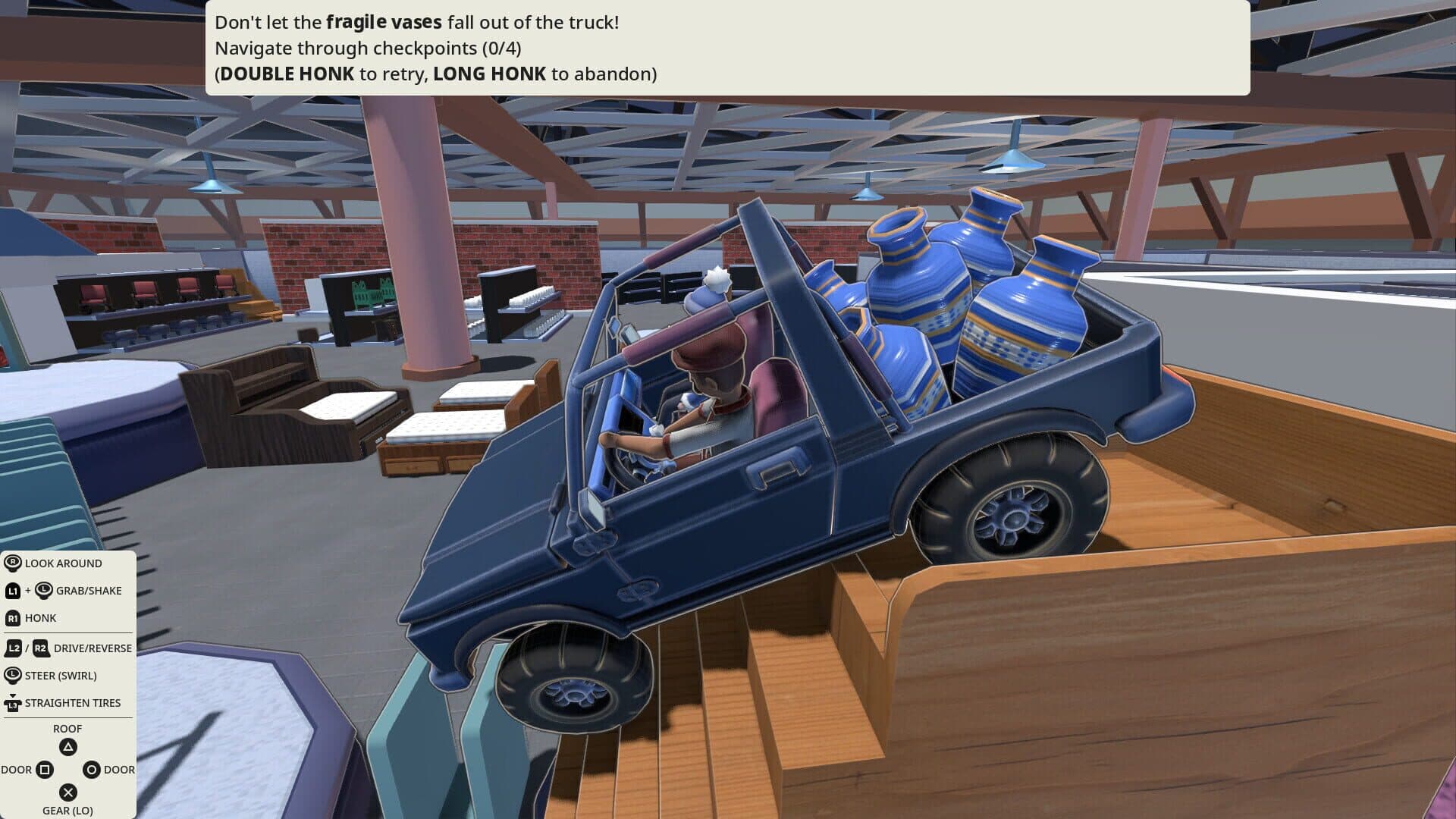 Screenshot for 4x4 in a Furniture Store