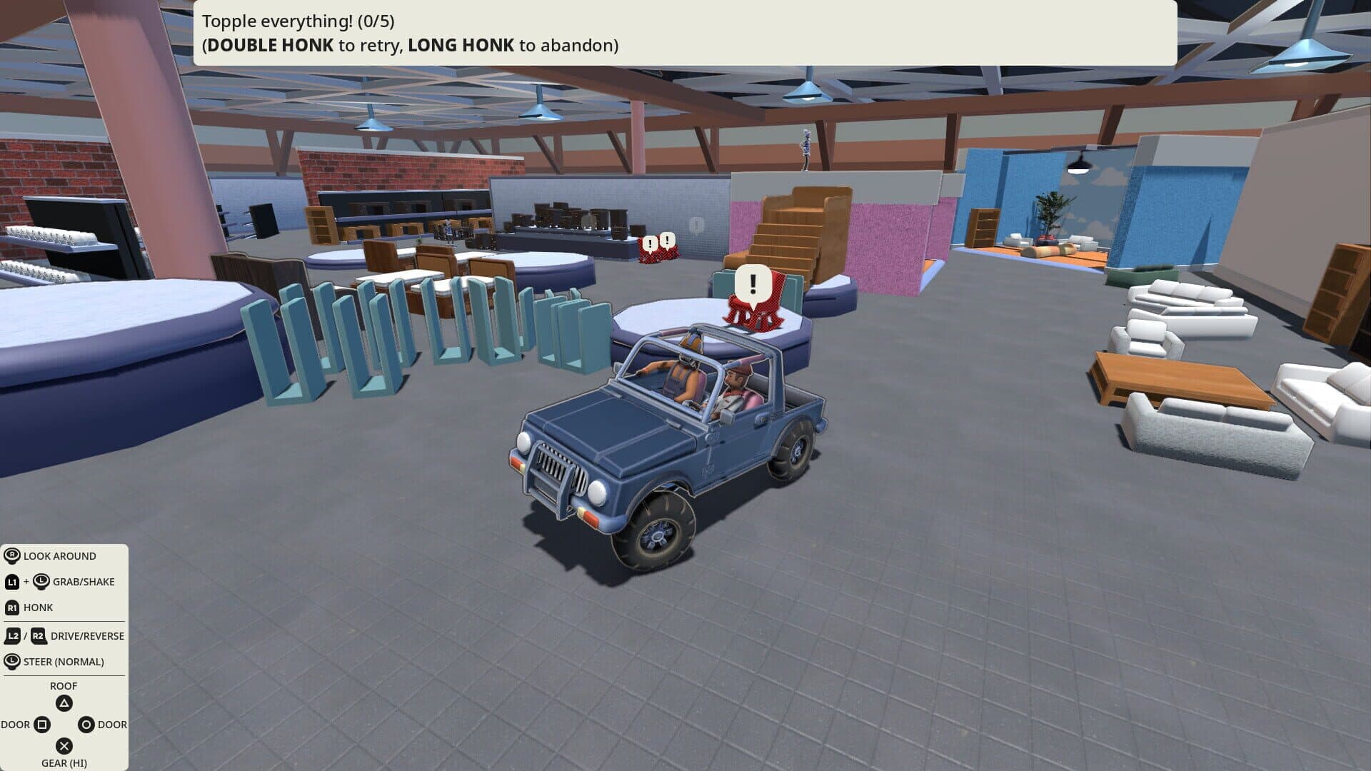 Screenshot for 4x4 in a Furniture Store