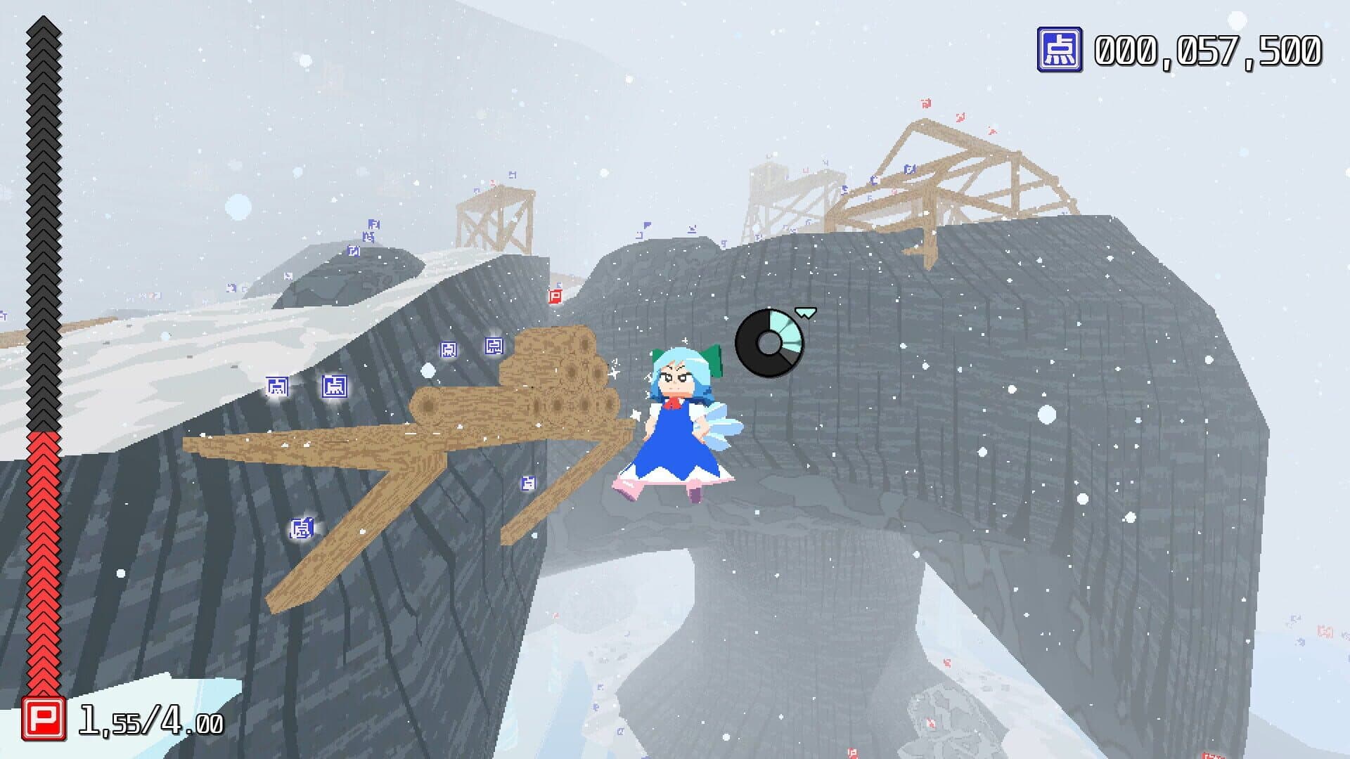 Screenshot for Cirno! Lifts a Boulder