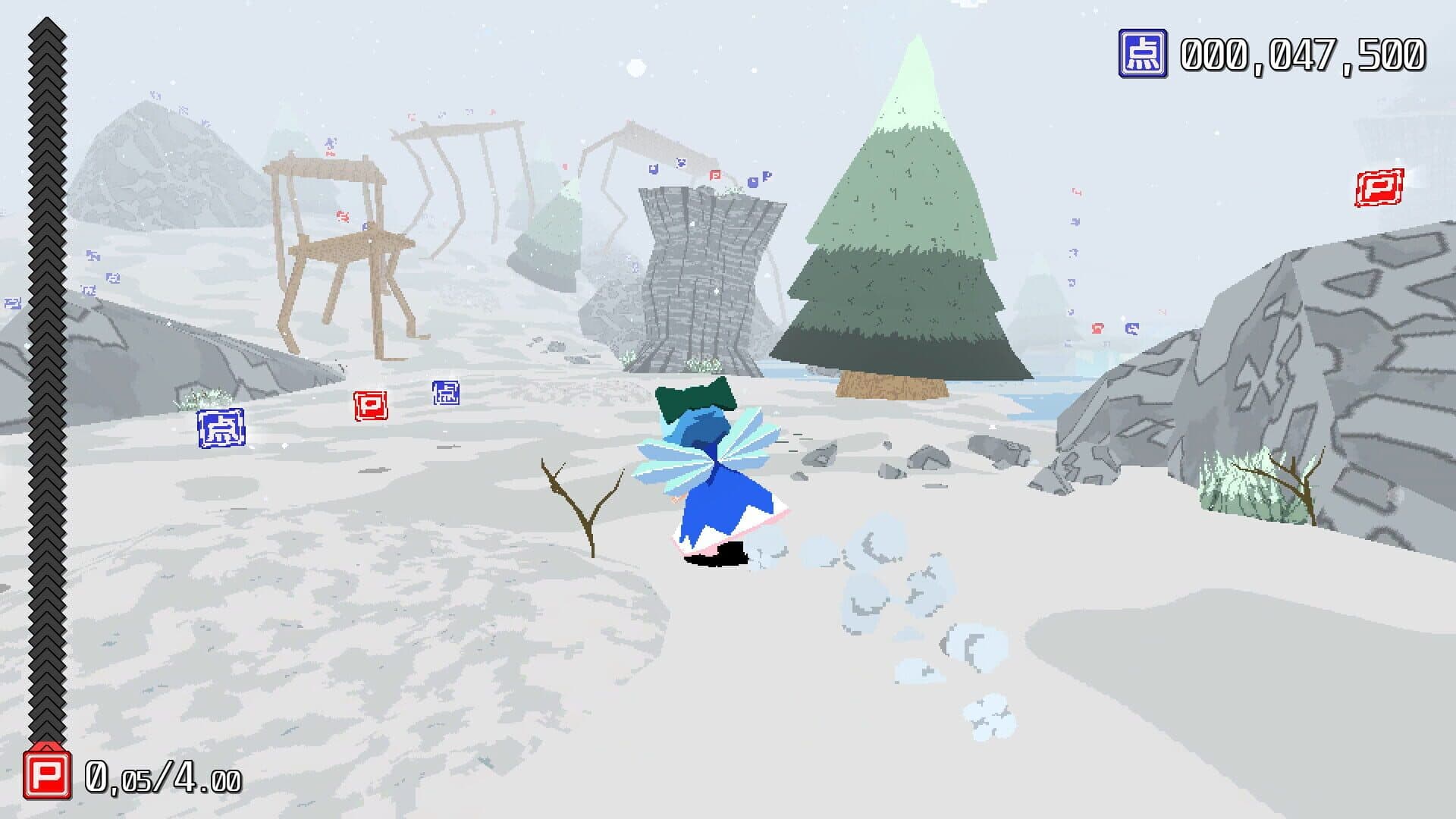 Screenshot for Cirno! Lifts a Boulder