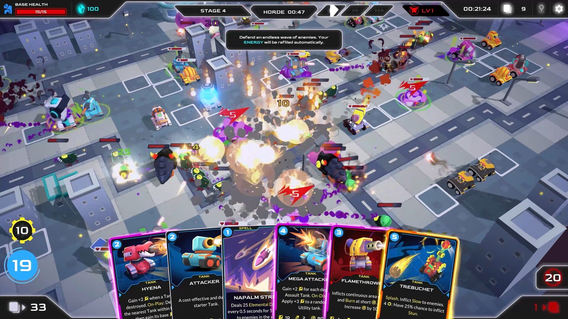 Screenshot for Mini Tank Mayhem