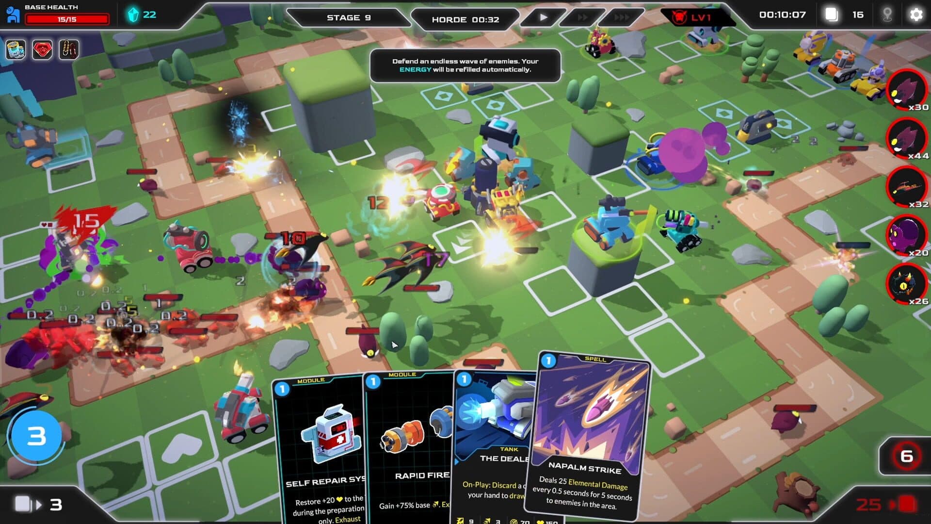 Screenshot for Mini Tank Mayhem