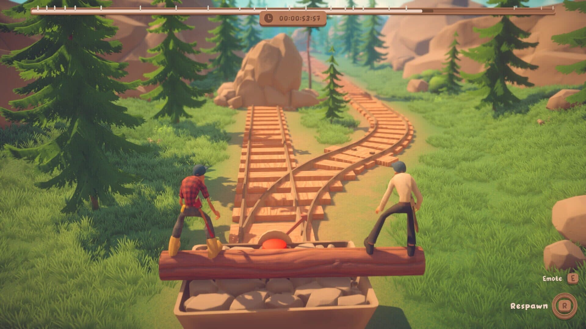Screenshot for Log Riders