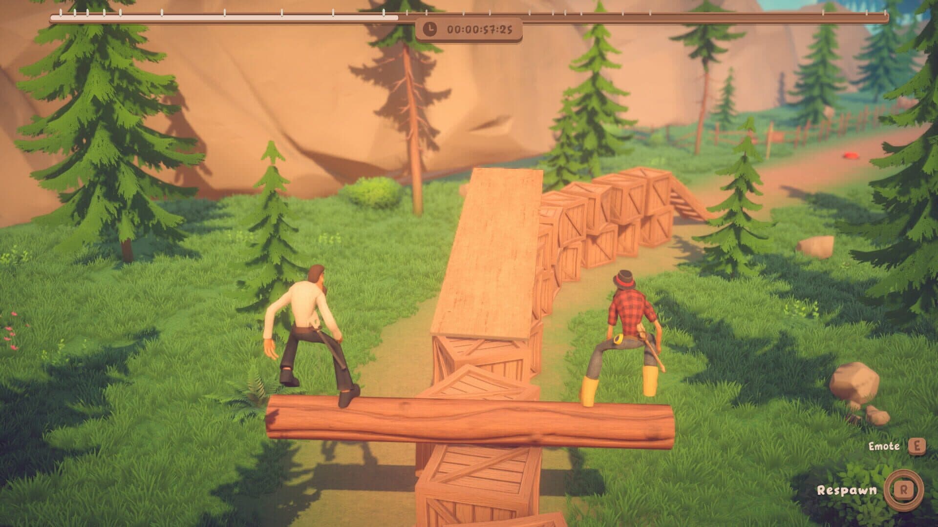 Screenshot for Log Riders