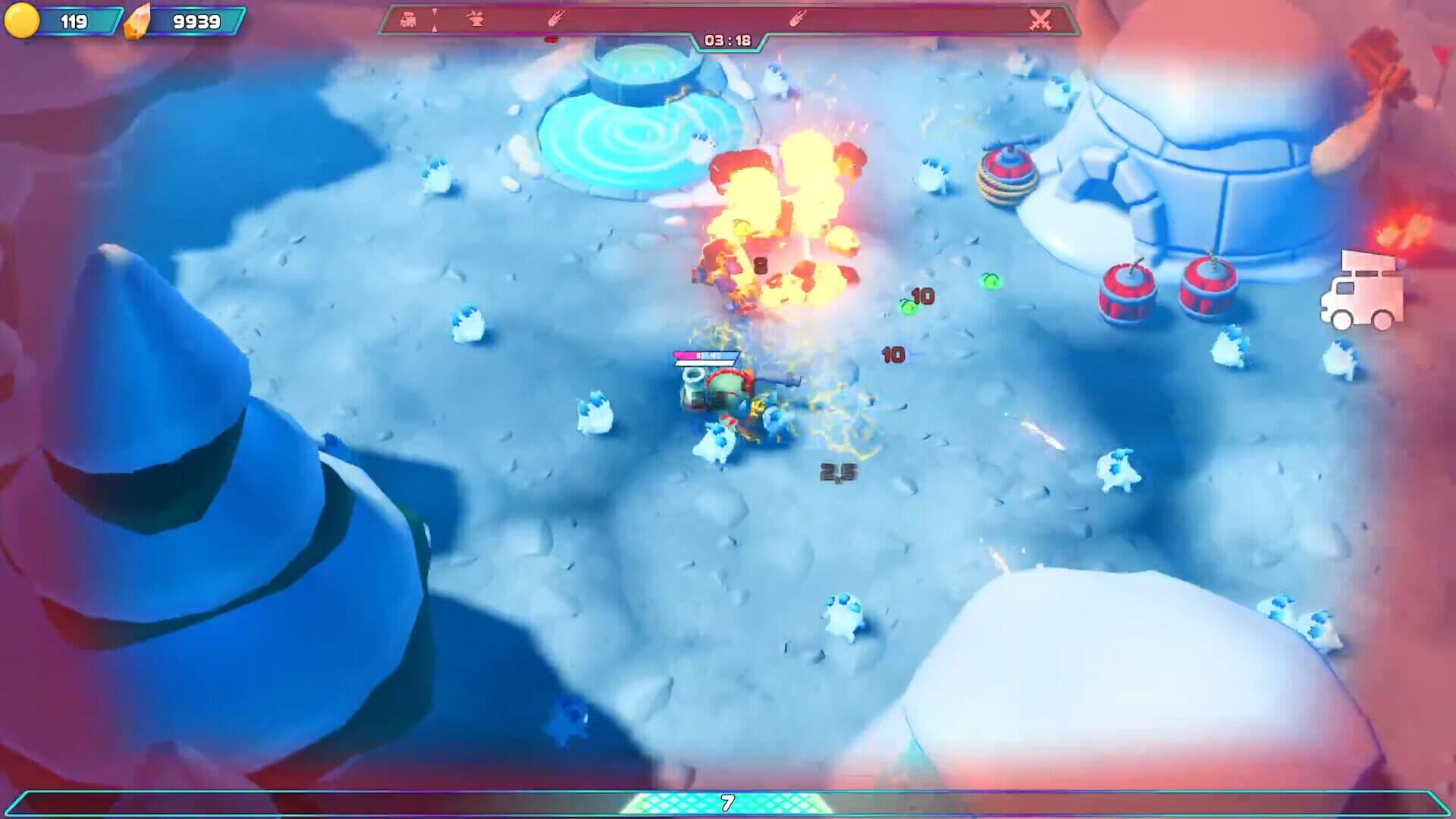 Screenshot for Dino-Ducks Mayhem