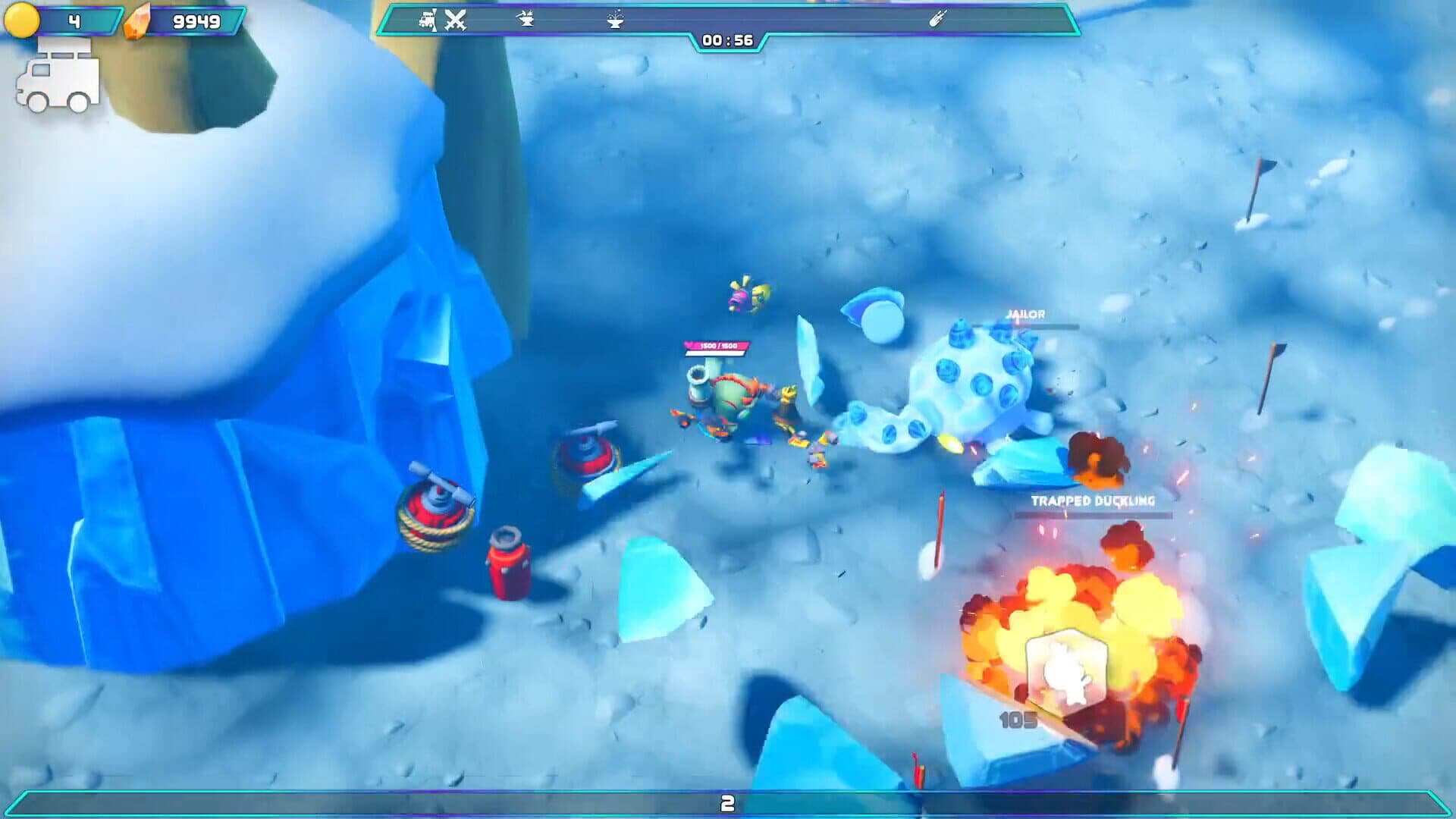 Screenshot for Dino-Ducks Mayhem