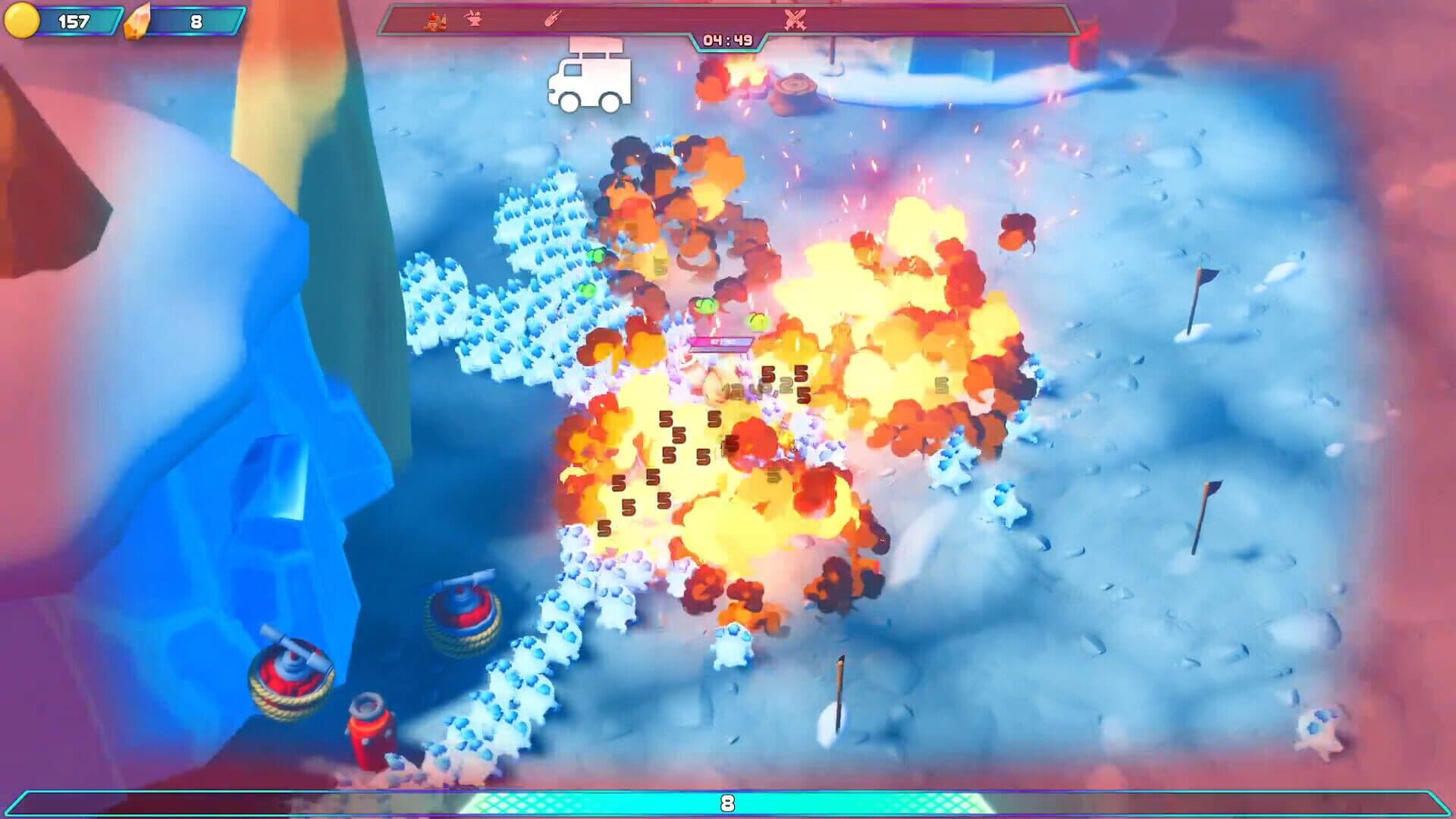 Screenshot for Dino-Ducks Mayhem