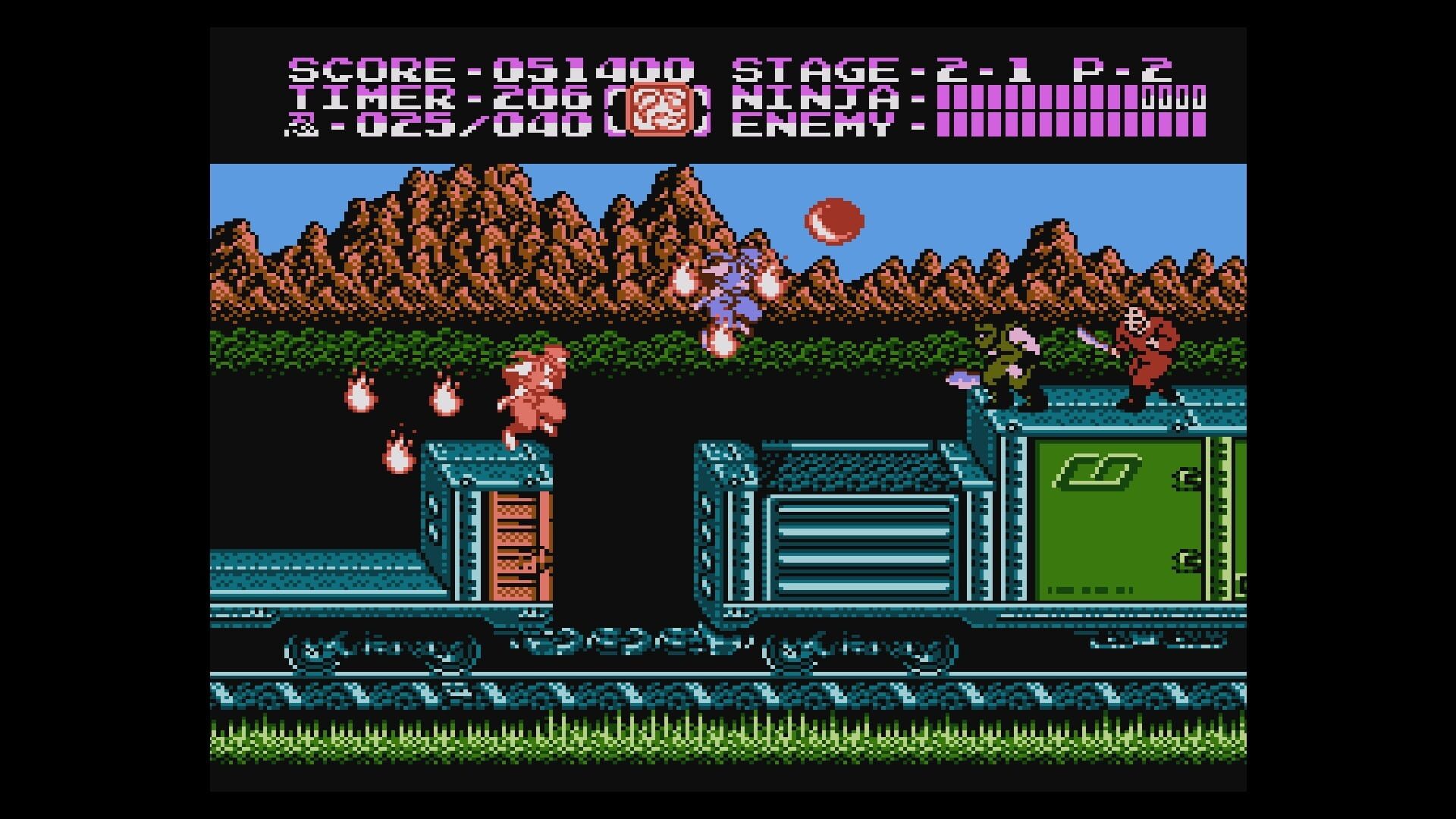 Screenshot for Console Archives: Ninja Gaiden II - The Dark Sword of Chaos