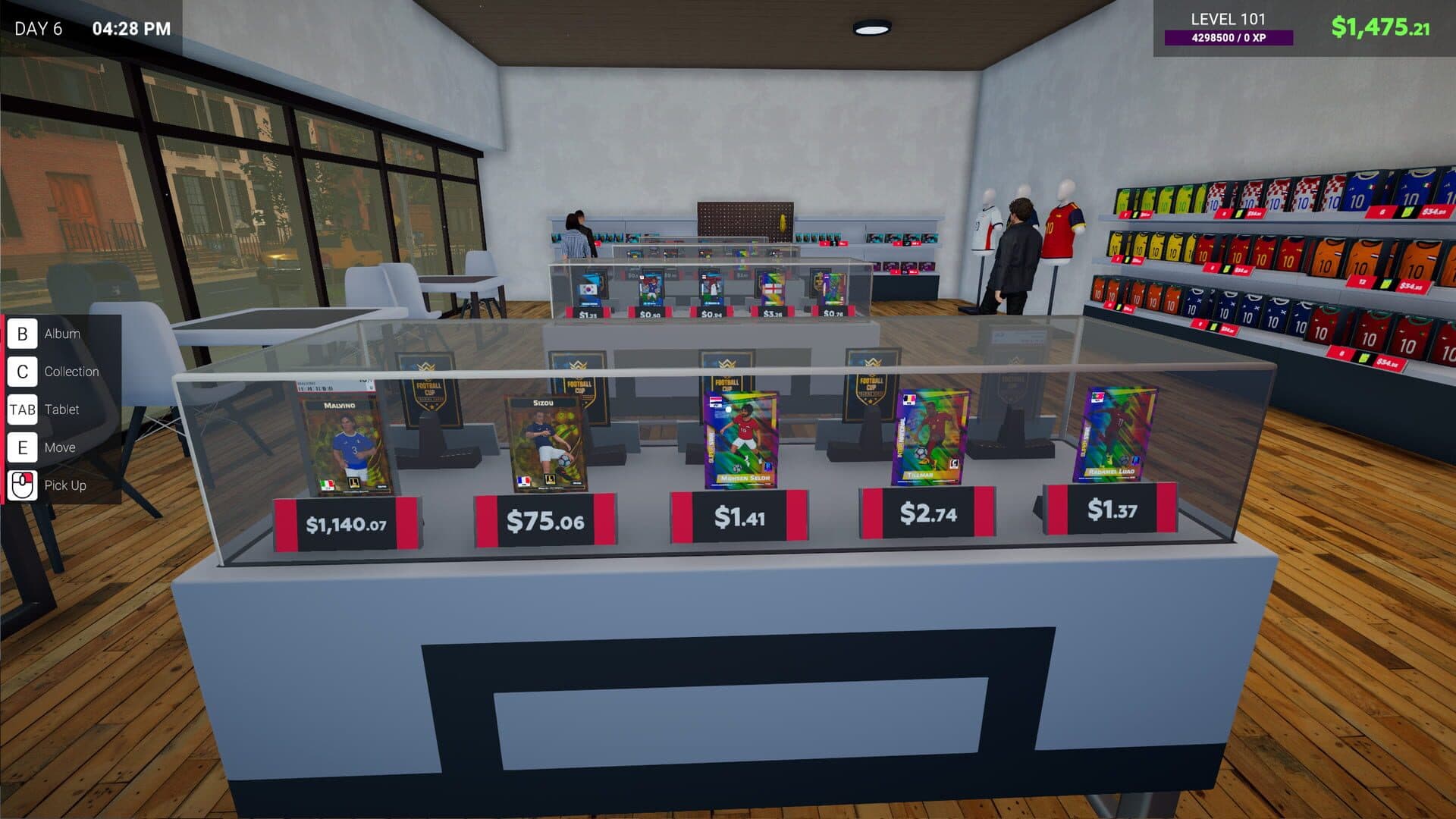 Screenshot for Sports Card Shop Simulator