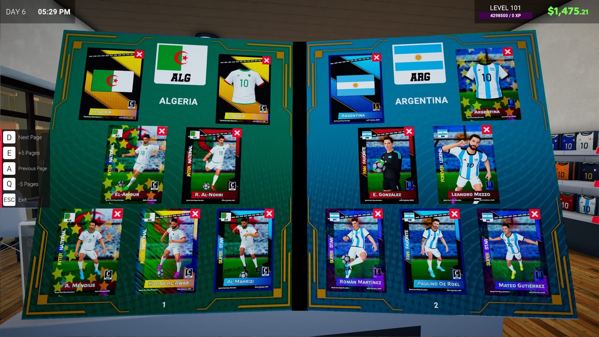 Screenshot for Sports Card Shop Simulator