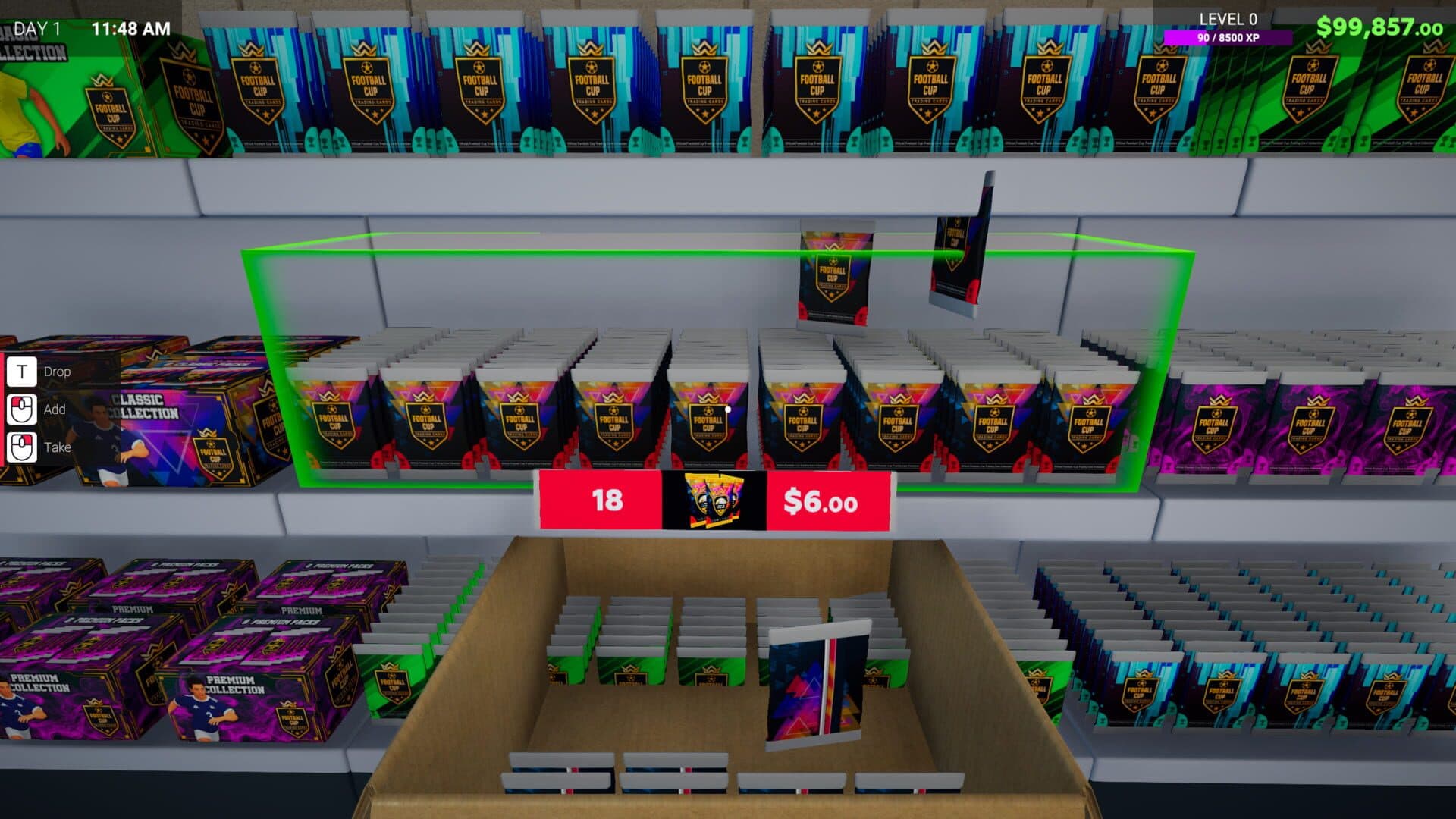 Screenshot for Sports Card Shop Simulator