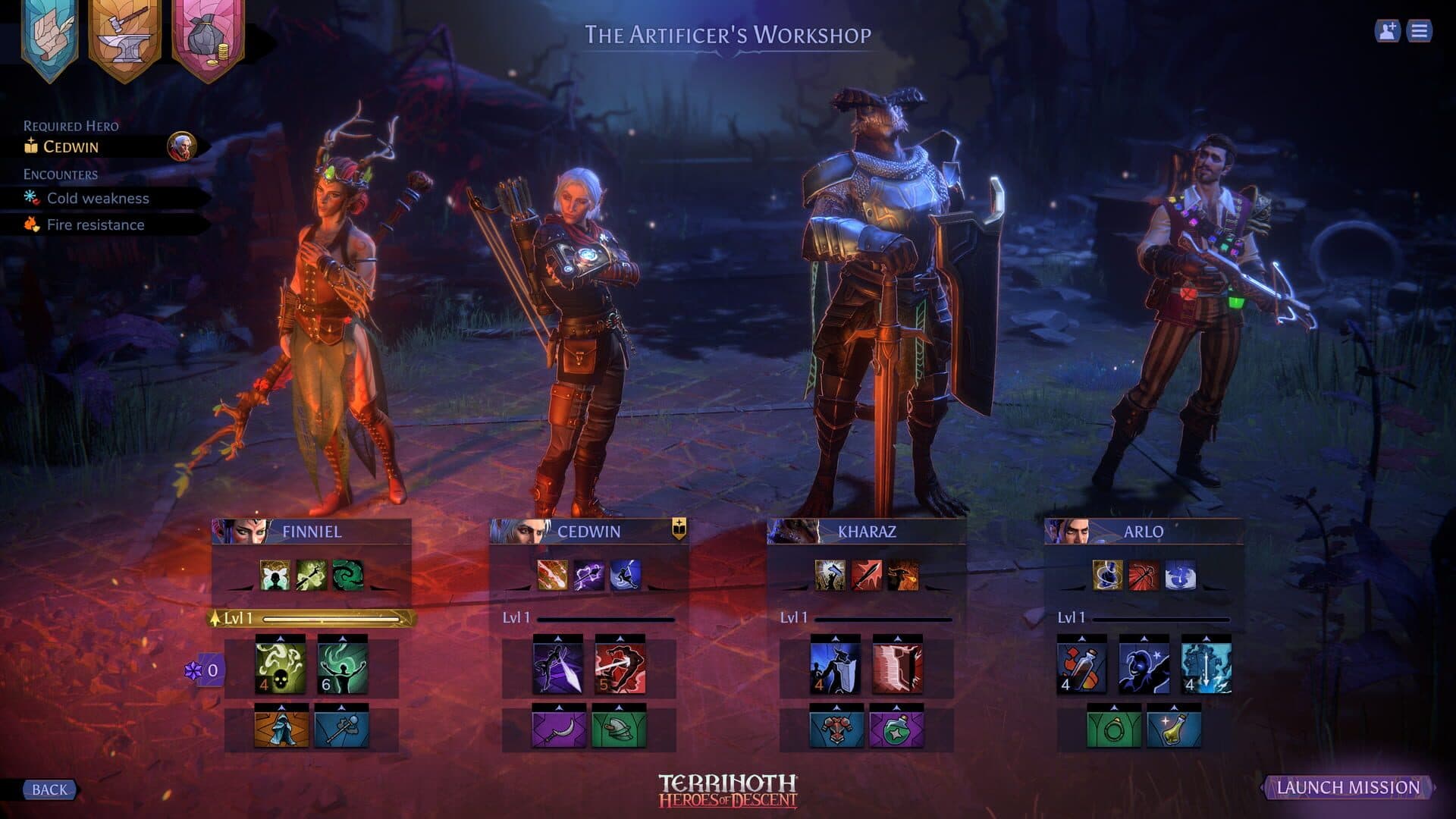 Screenshot for Terrinoth: Heroes of Descent