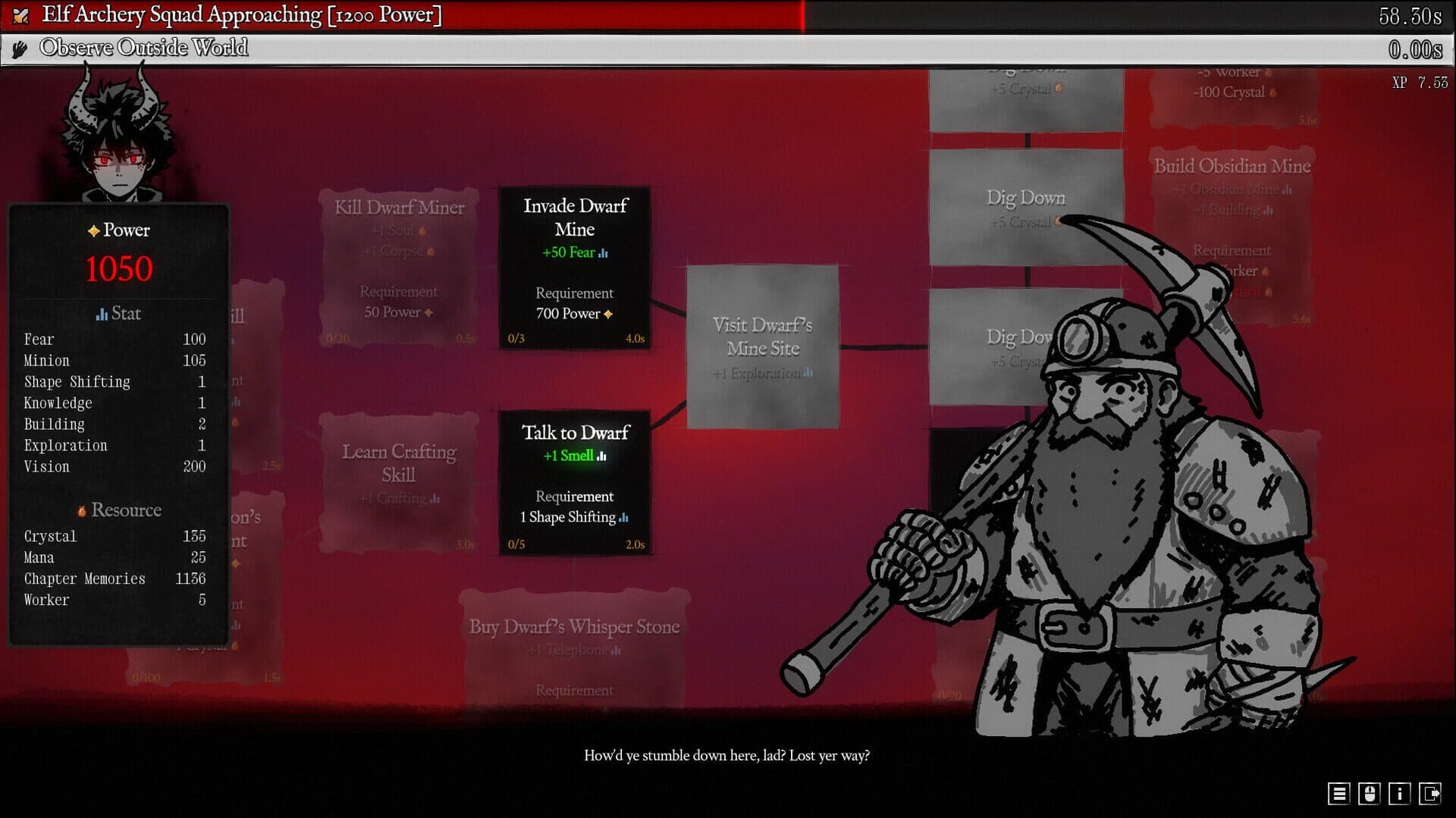 Screenshot for Reincarnated as a Dark Lord Before Taking Over the World with Power 999999999