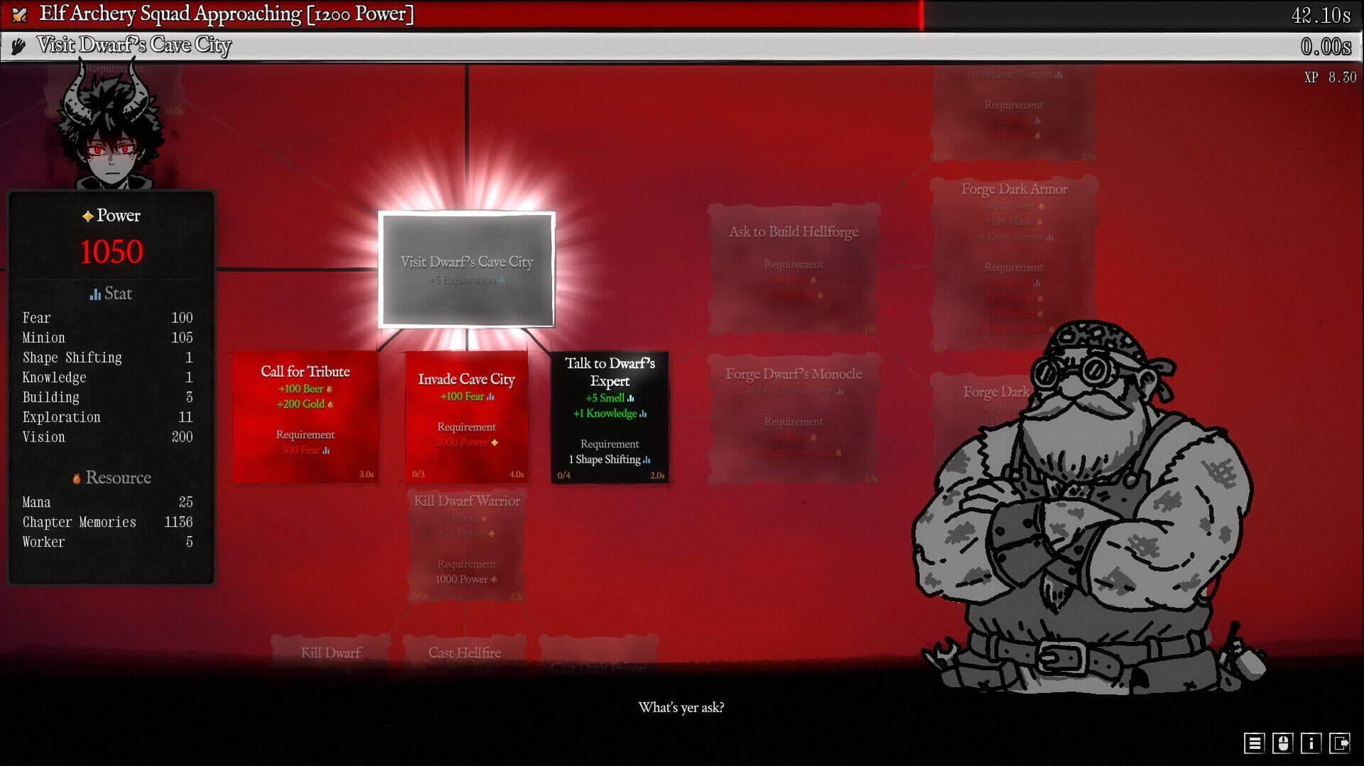 Screenshot for Reincarnated as a Dark Lord Before Taking Over the World with Power 999999999