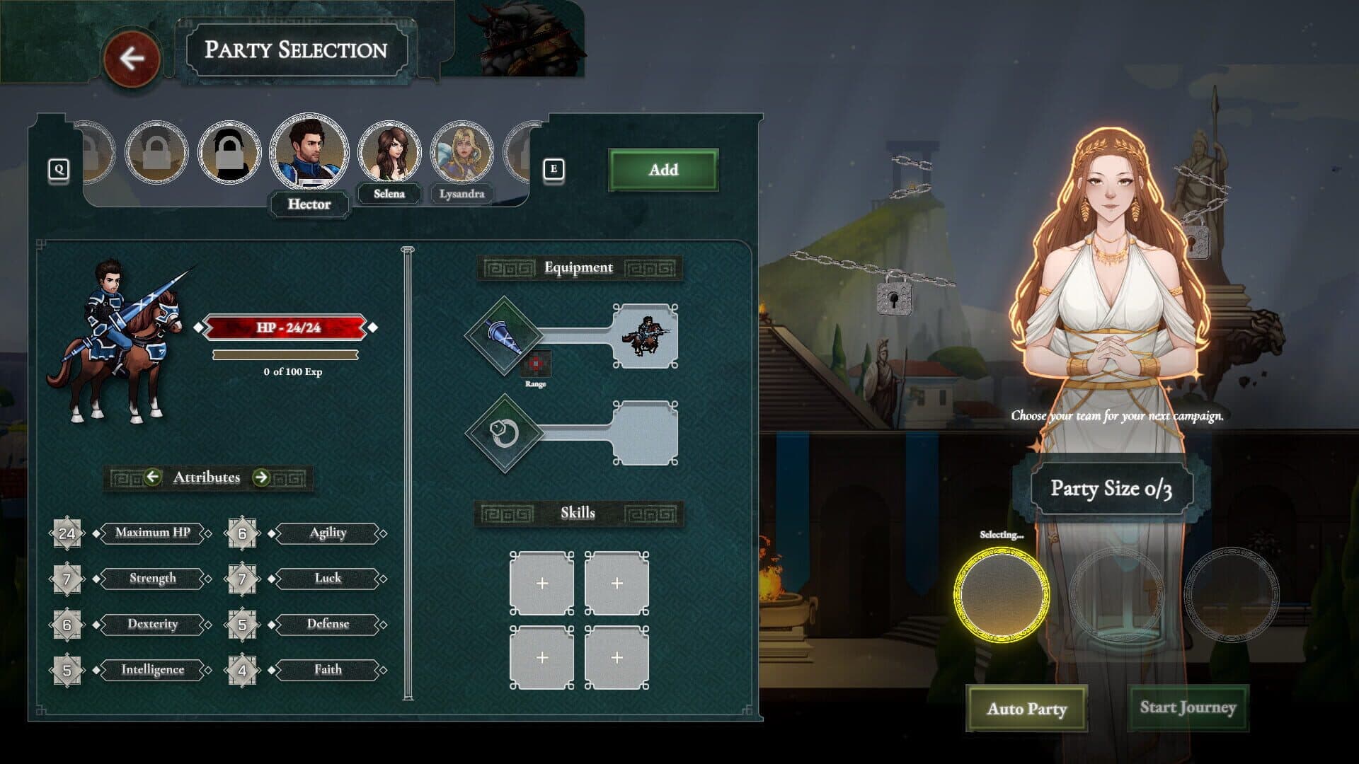 Screenshot for Goddess of Strategy