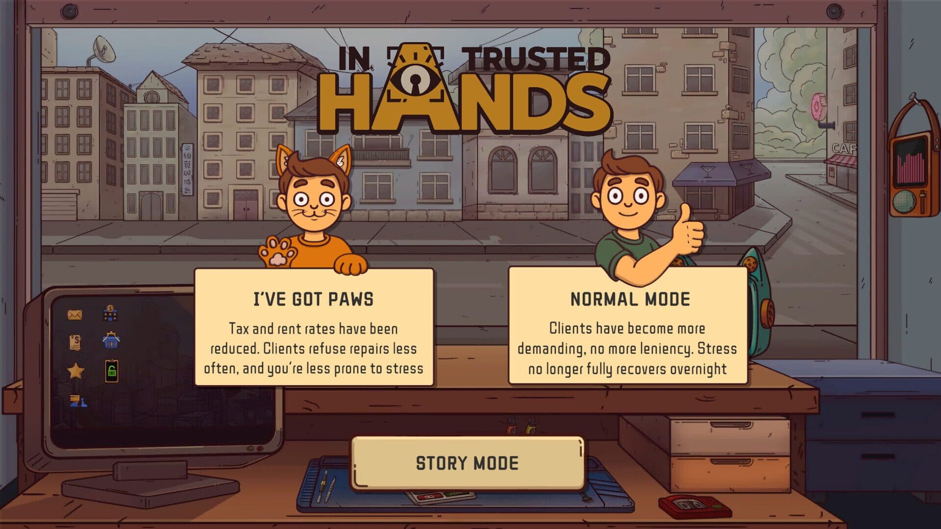 Screenshot for In Trusted Hands