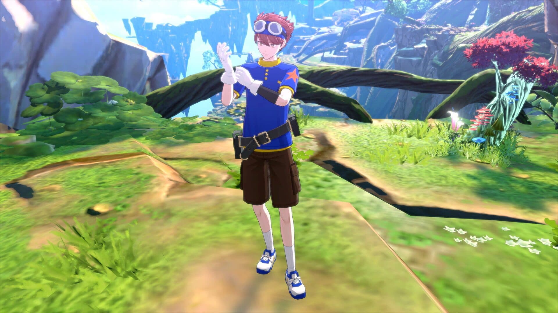 Screenshot for Digimon Story: Time Stranger - Costume Chosen Children Set