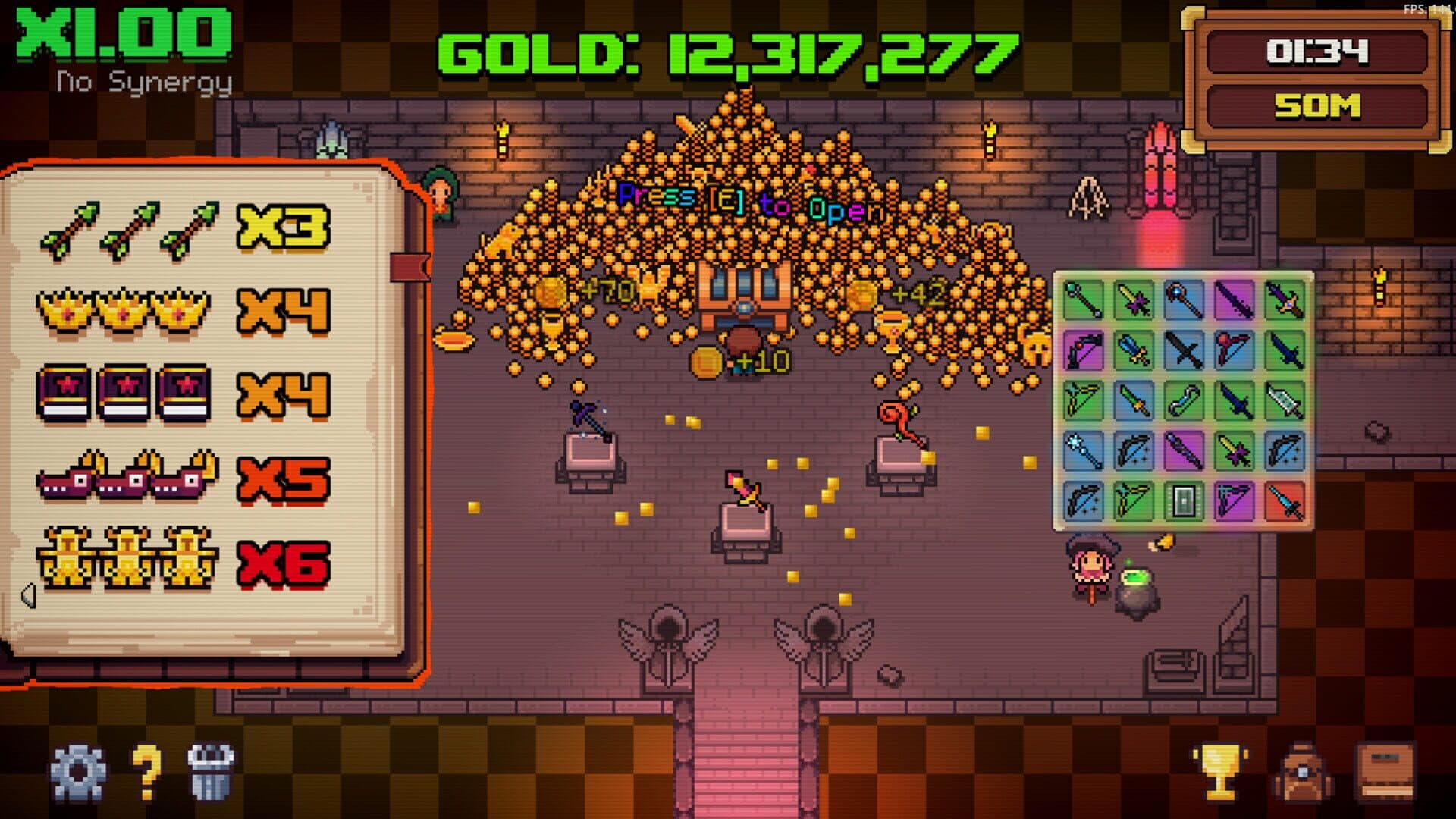 Screenshot for A Game About Opening a Chest