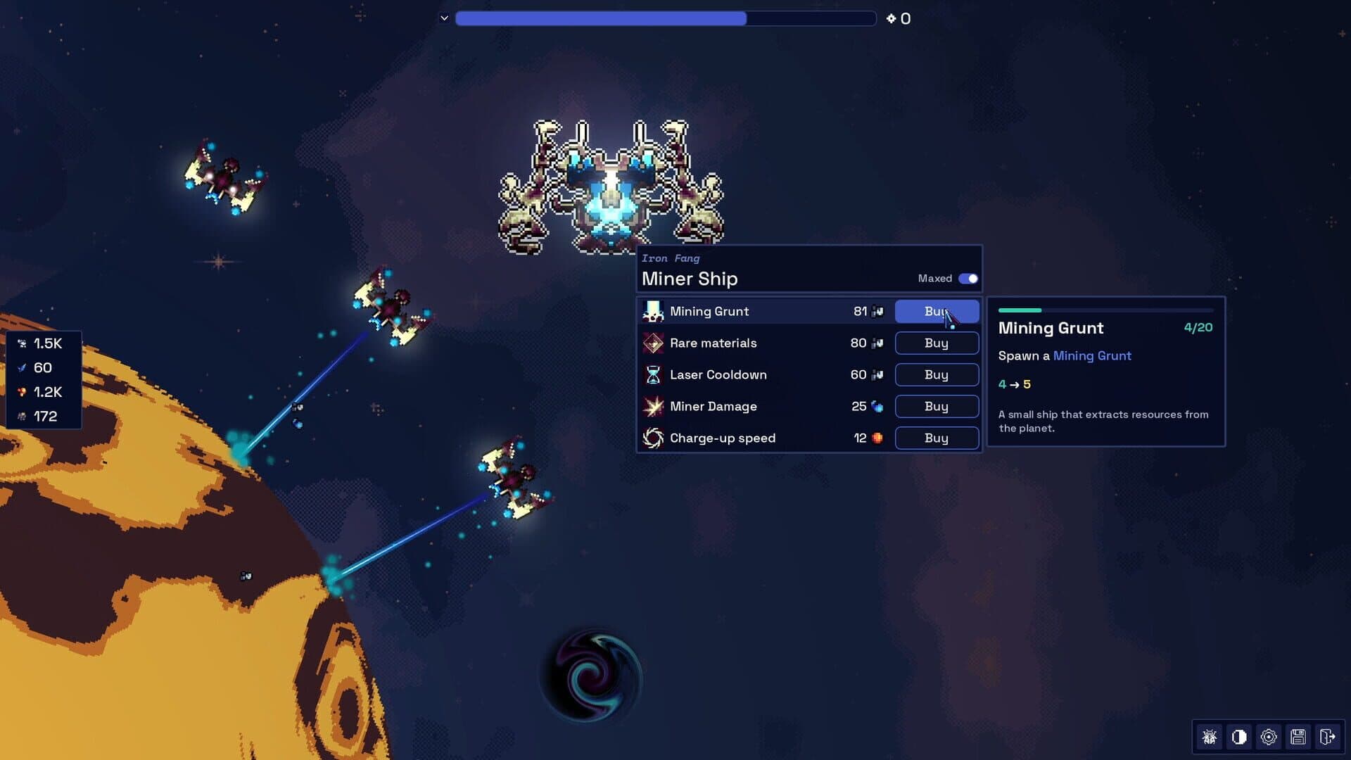 Screenshot for The Last Mothership