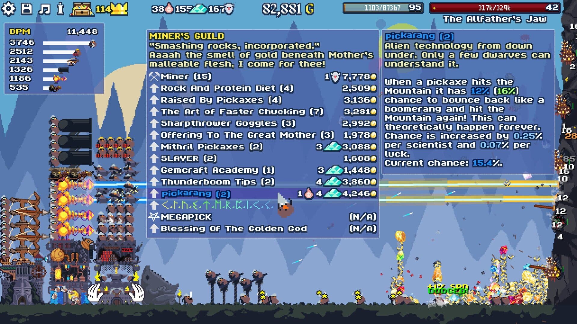 Screenshot for Dwarf Eats Mountain