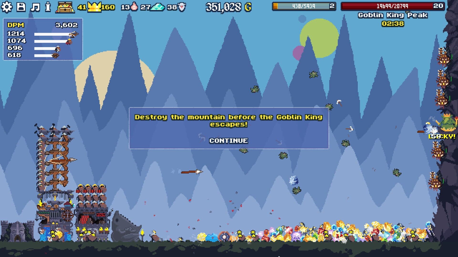 Screenshot for Dwarf Eats Mountain