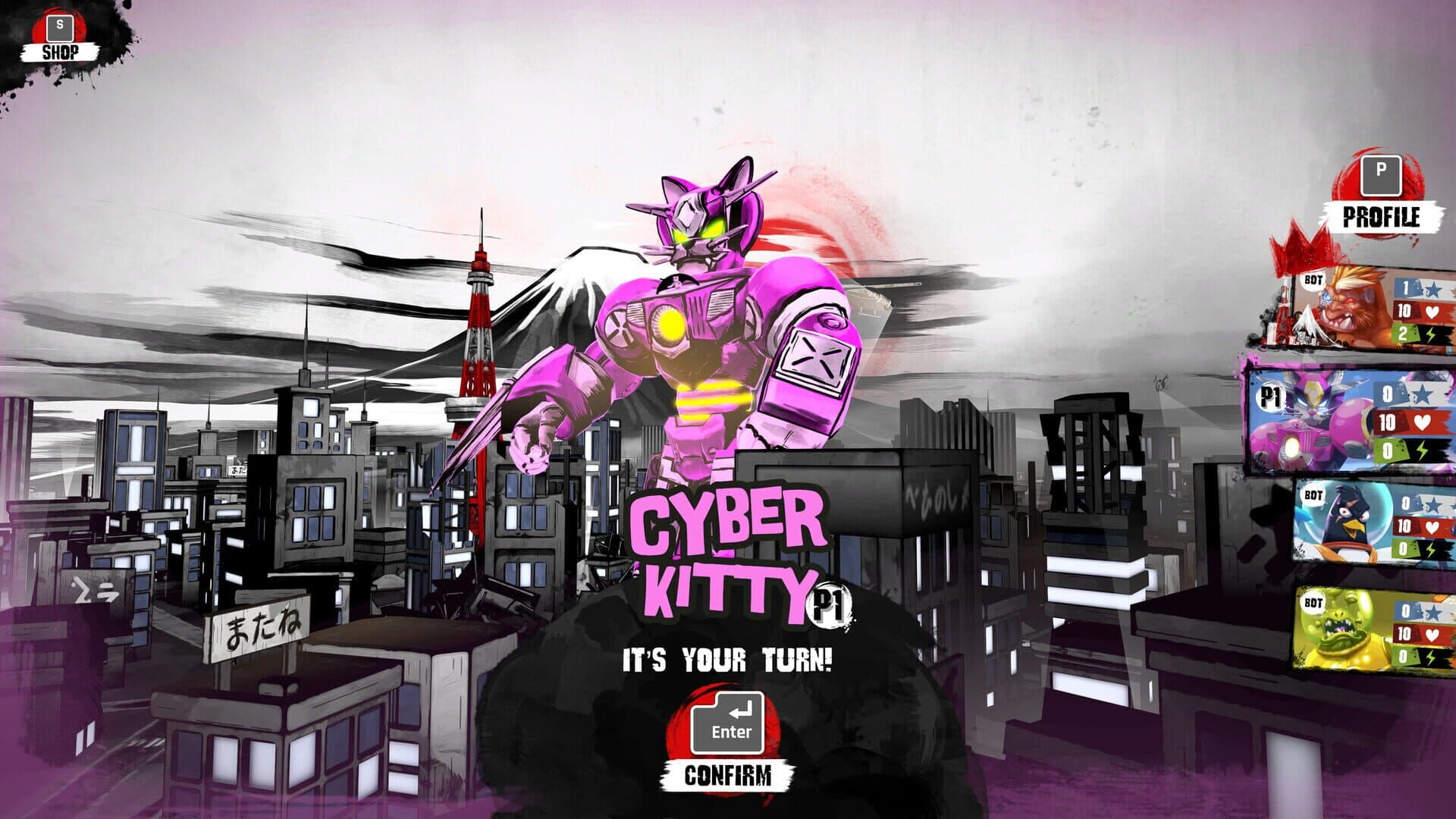 Screenshot for King of Tokyo