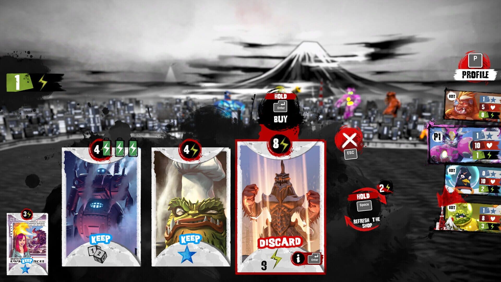 Screenshot for King of Tokyo