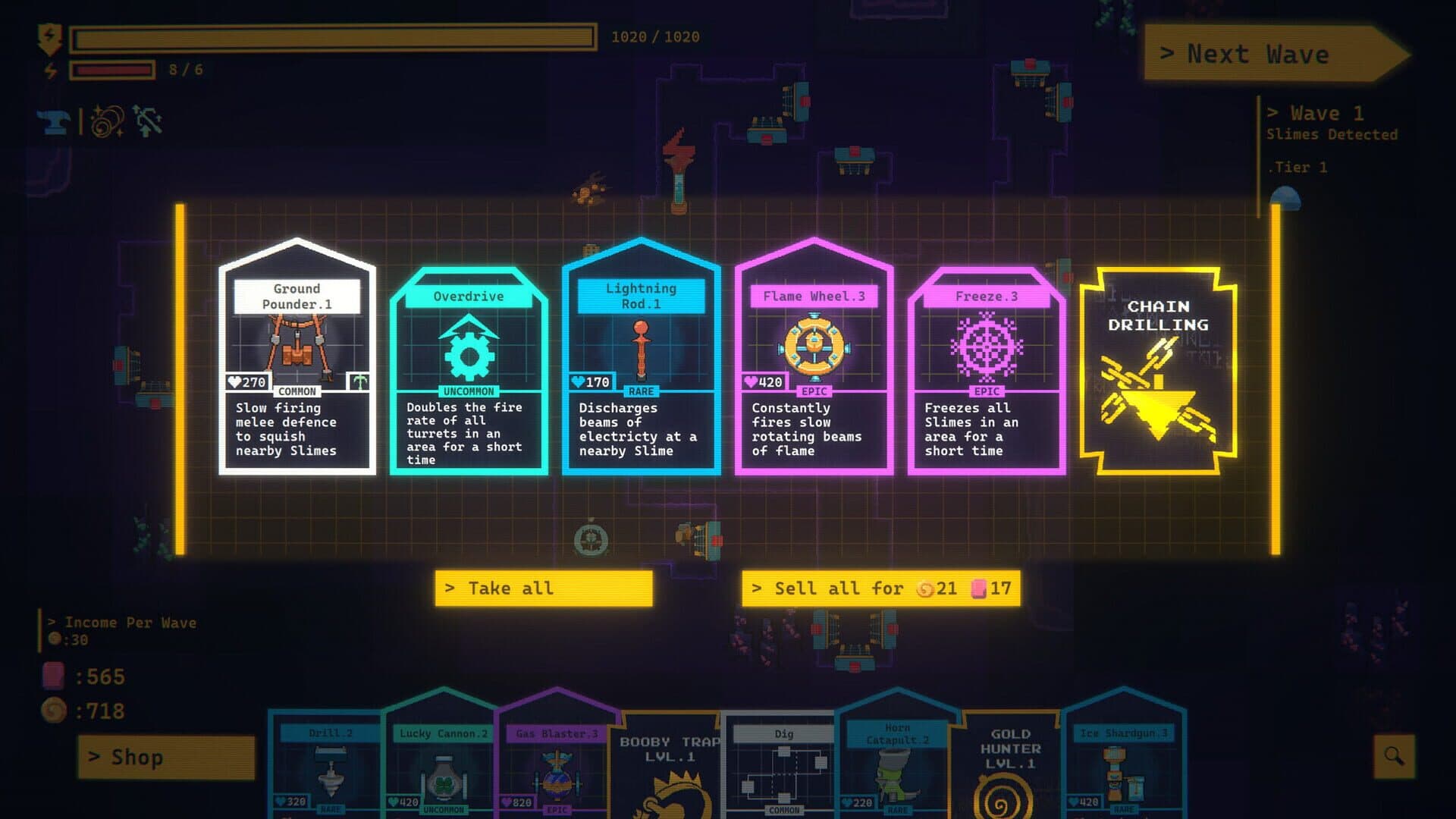 Screenshot for Into the Slimy Mines