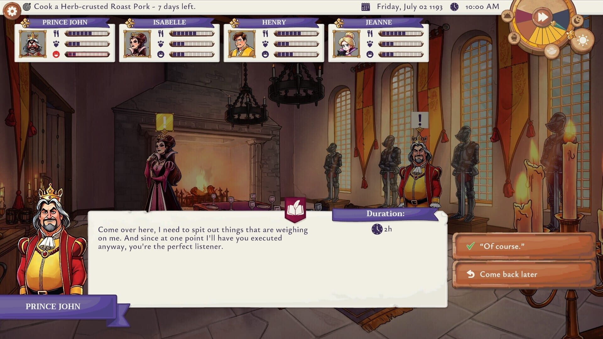 Screenshot for Chef of Sherwood