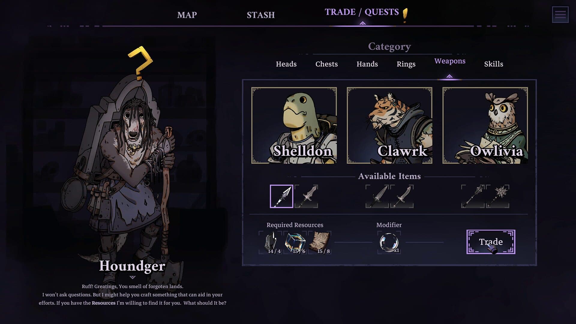 Screenshot for Skills & Raids