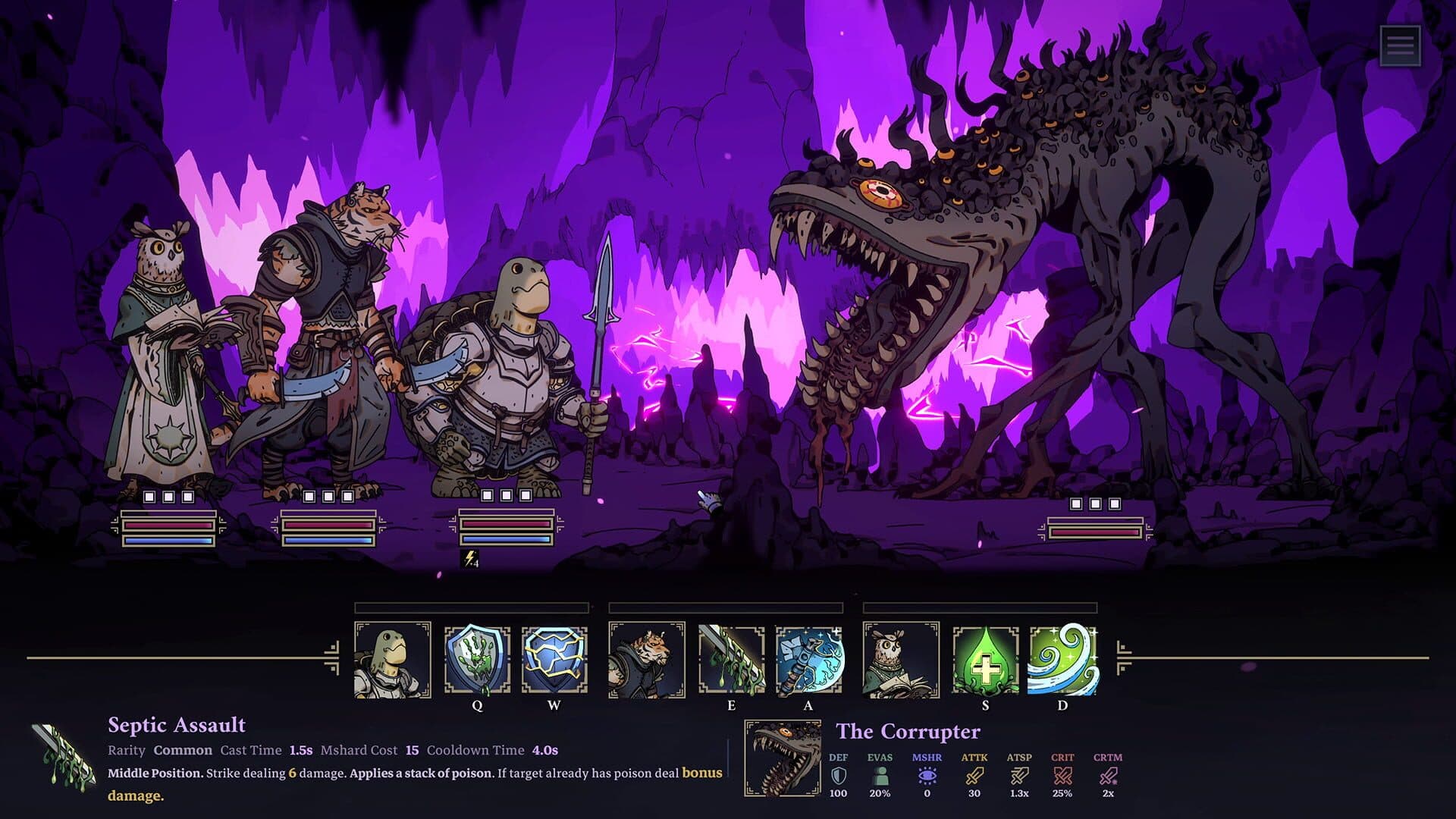Screenshot for Skills & Raids