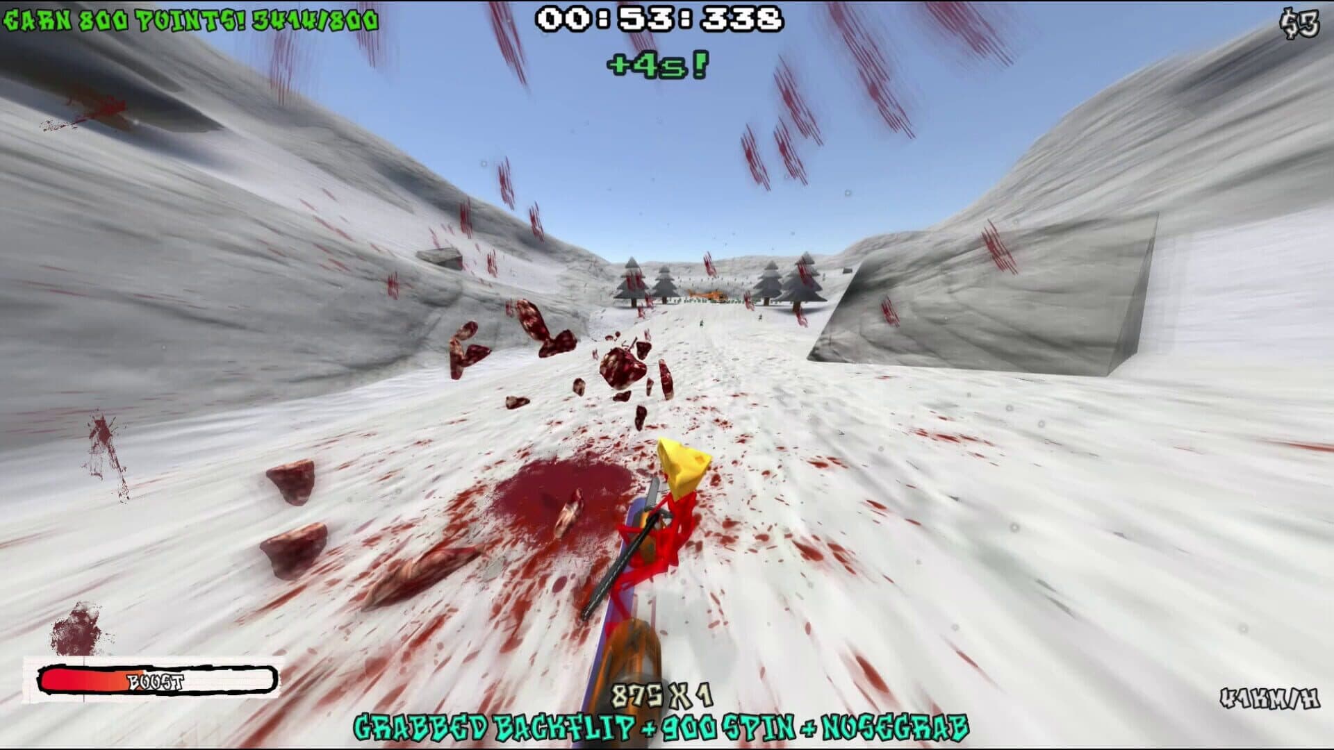 Screenshot for Radical Zomboarding